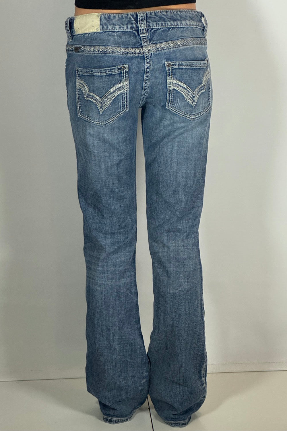 Lågmidjade jeans stl: M