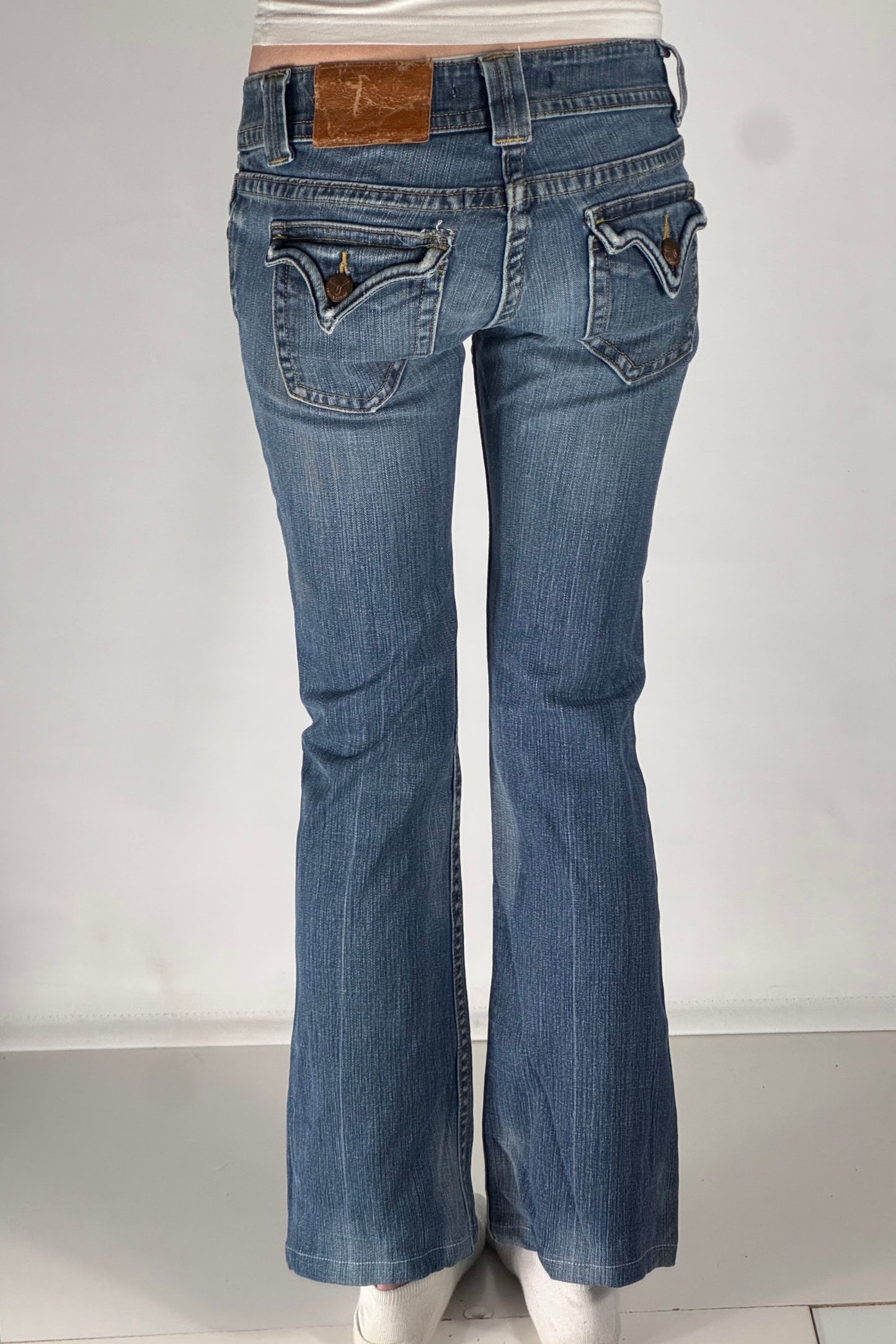 Lågmidjade jeans stl: XS