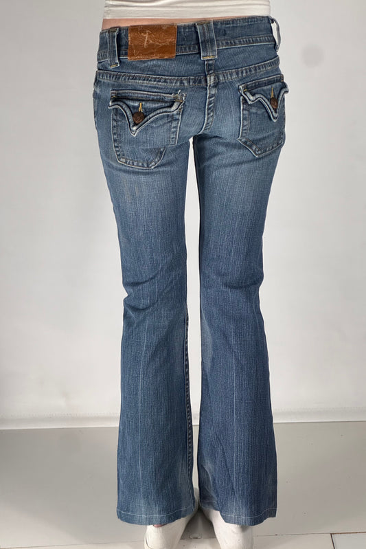 Lågmidjade jeans stl: XS
