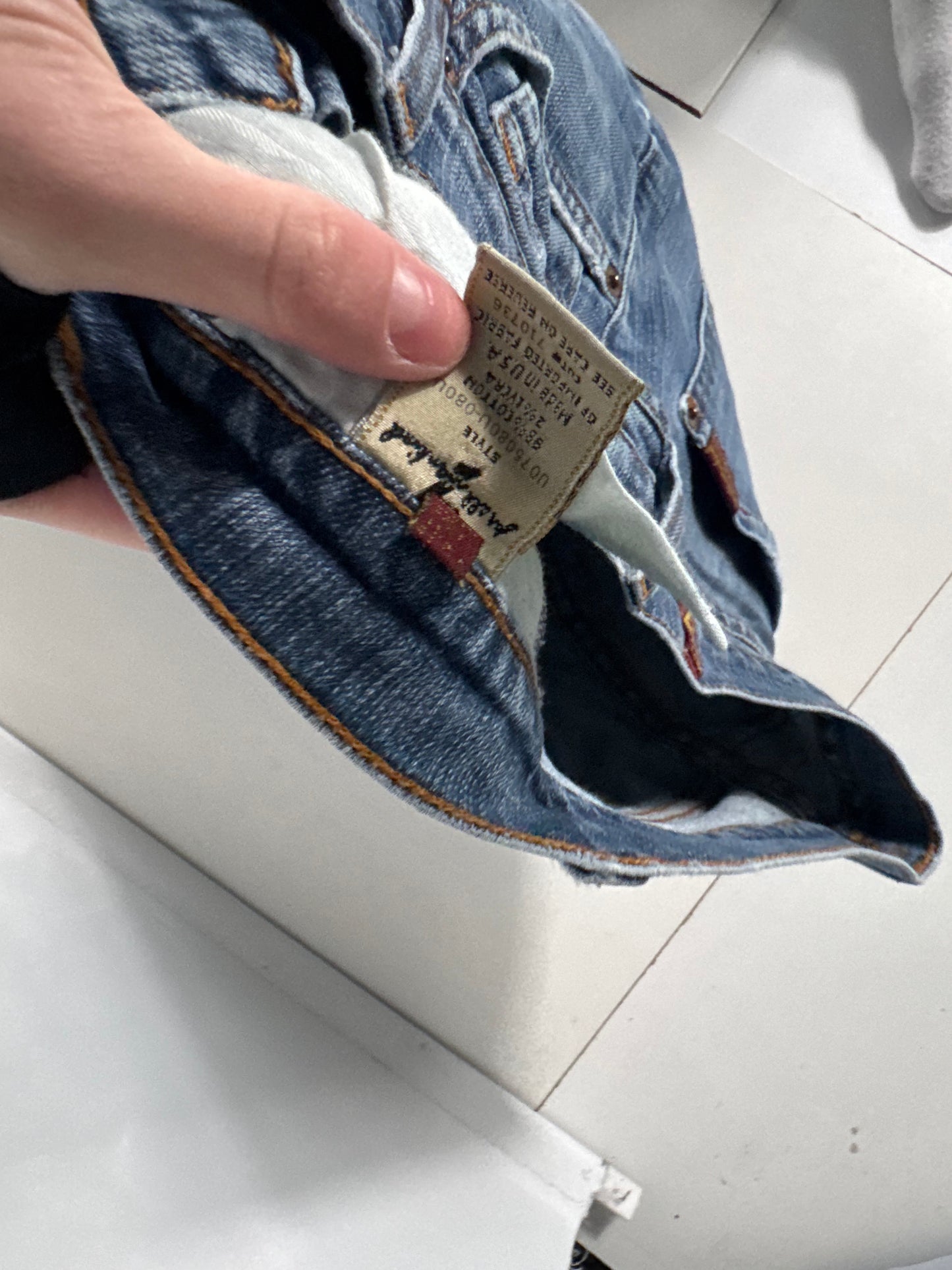 Lågmidjade jeans stl: XS