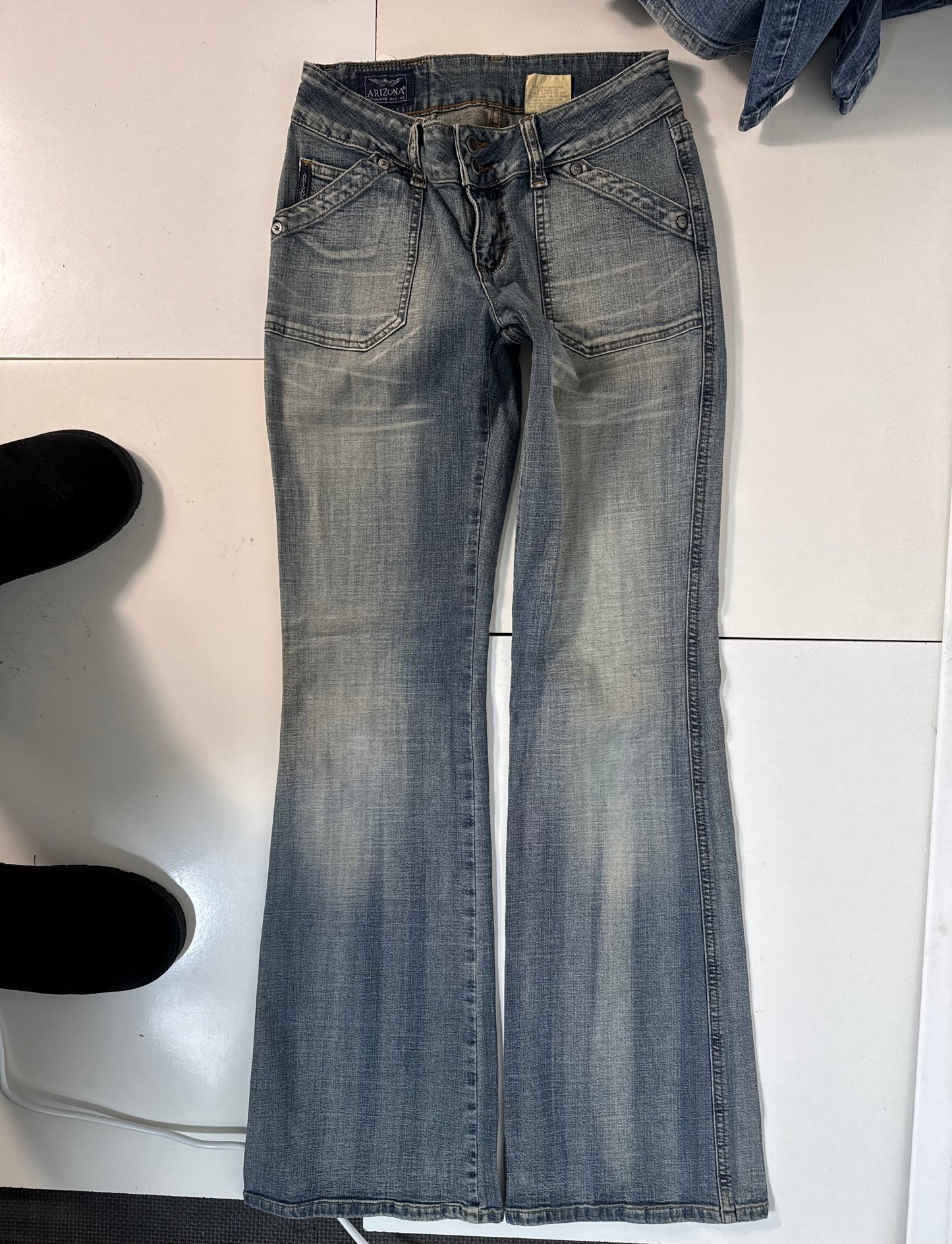Lågmidjade jeans stl: XS