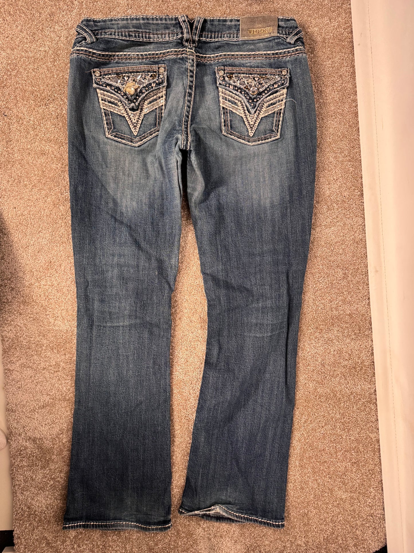 Lågmidjade jeans stl: L