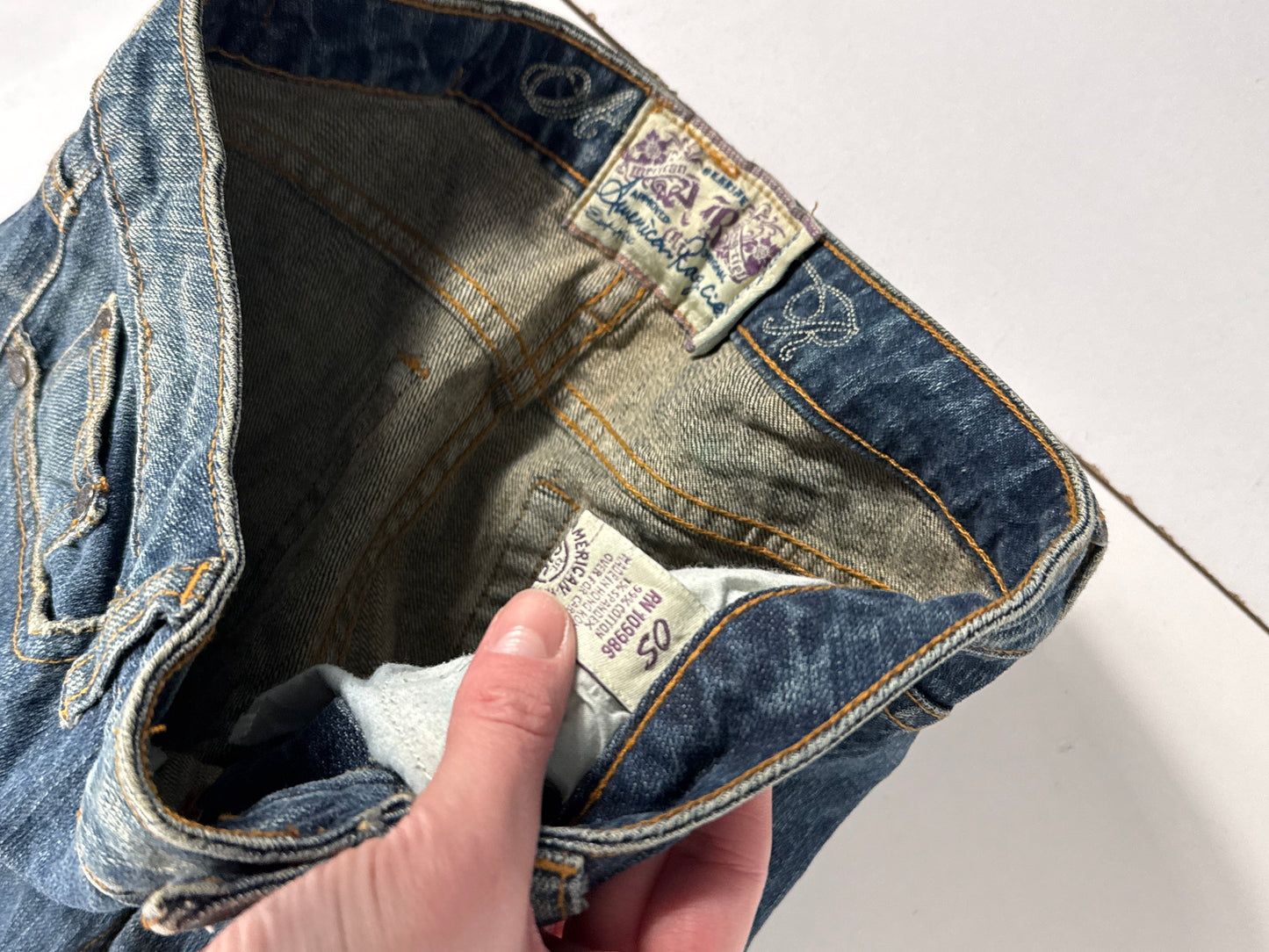 Lågmidjade jeans stl: XS