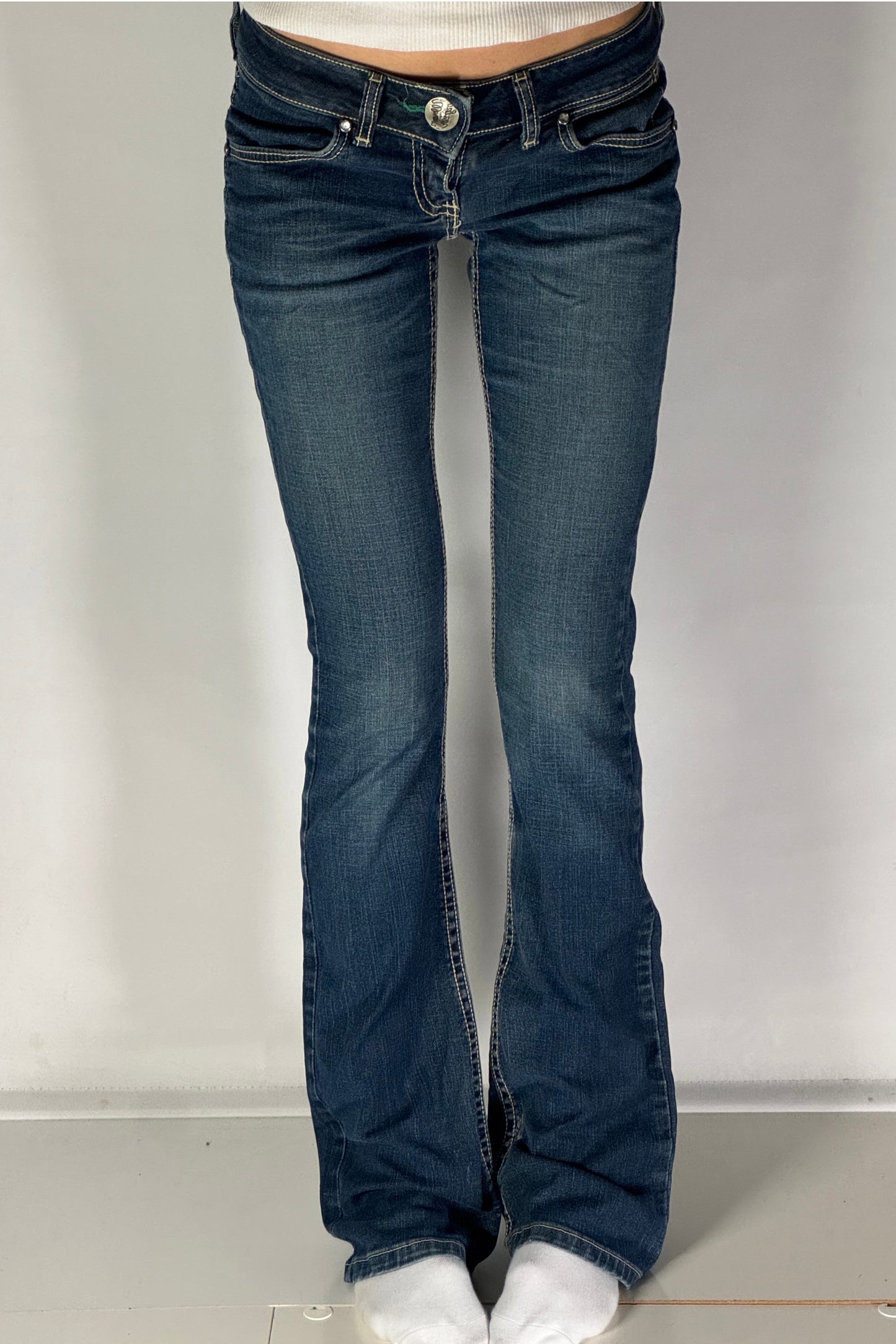 Lågmidjade jeans stl: XS