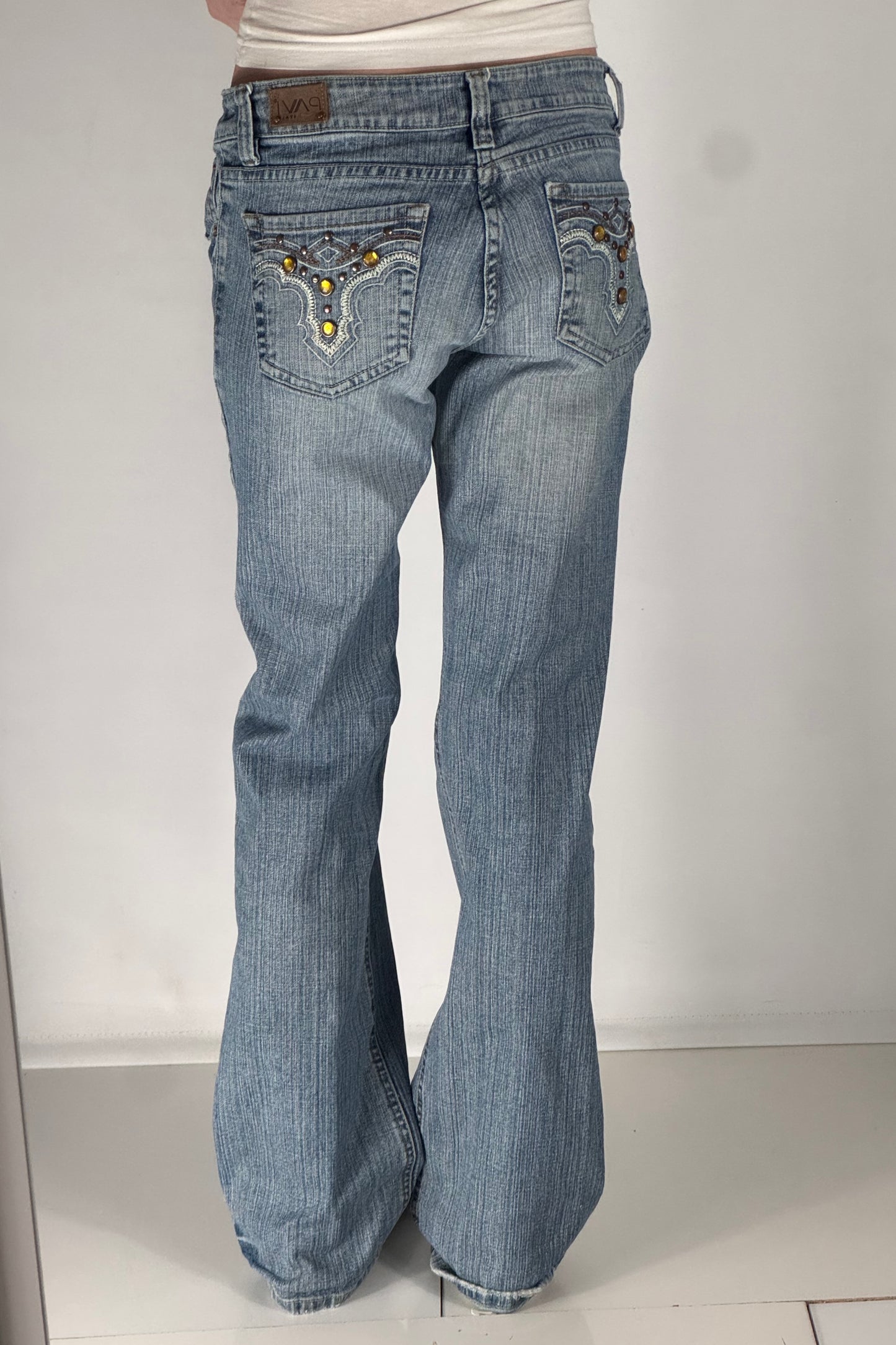 Lågmidjade jeans stl: S
