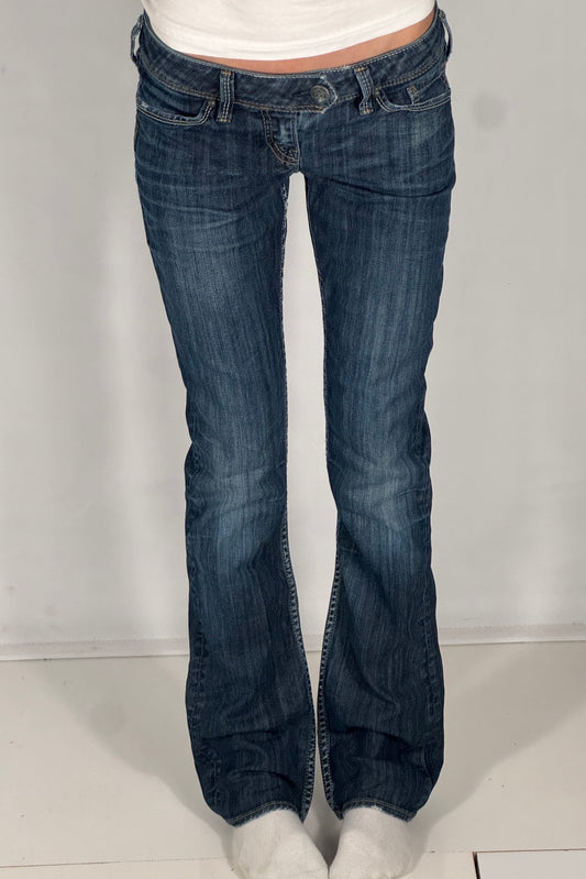 Lågmidjade jeans stl: XS