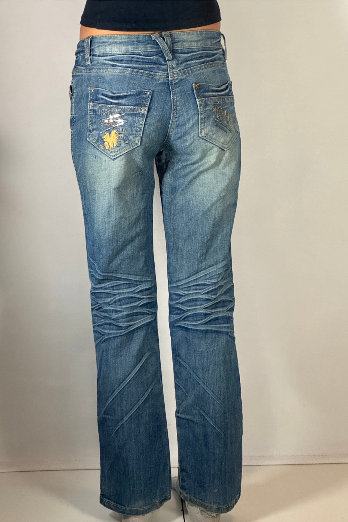 Lågmidjade jeans stl: