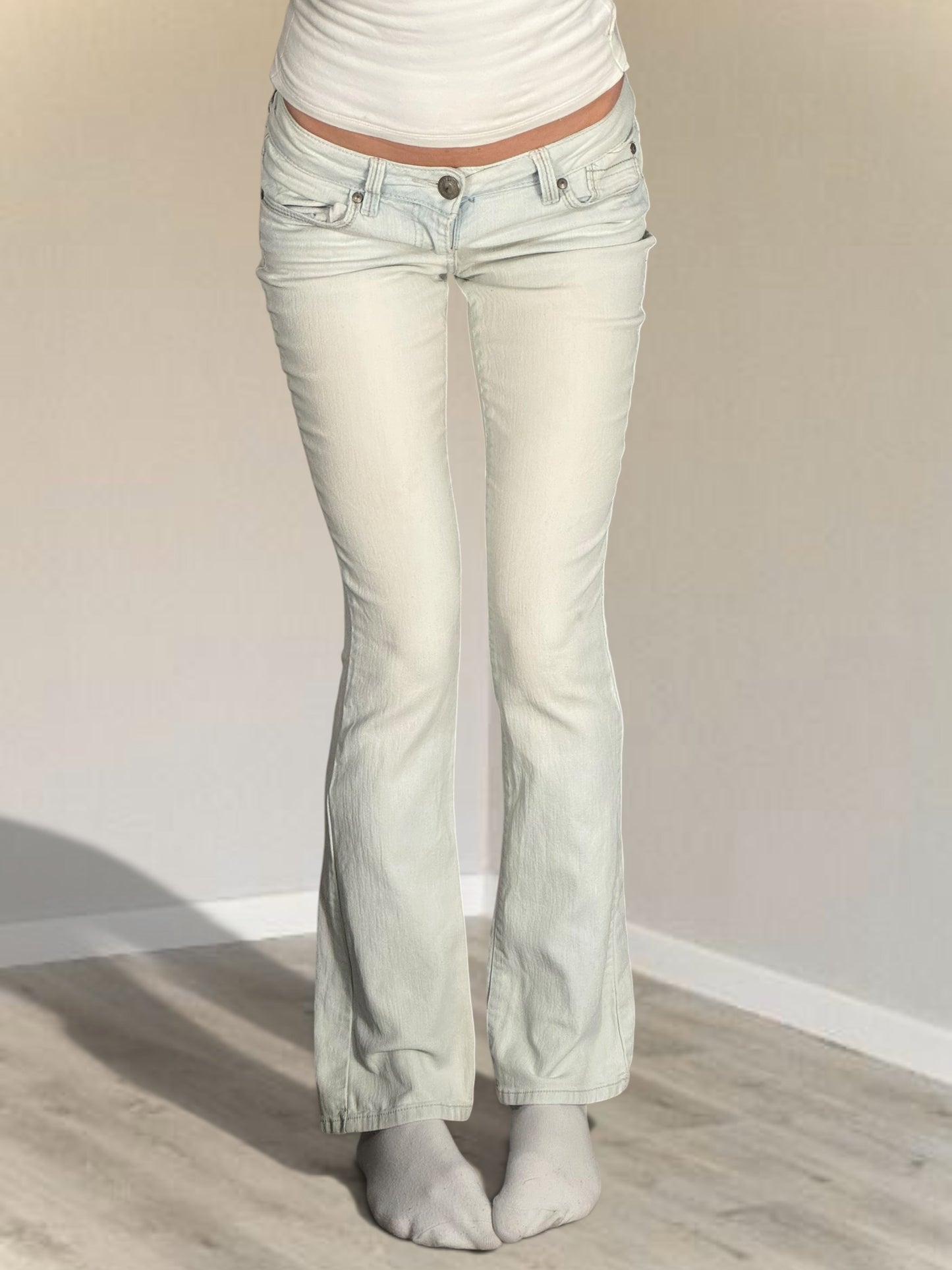 Lågmidjade jeans stl: XS