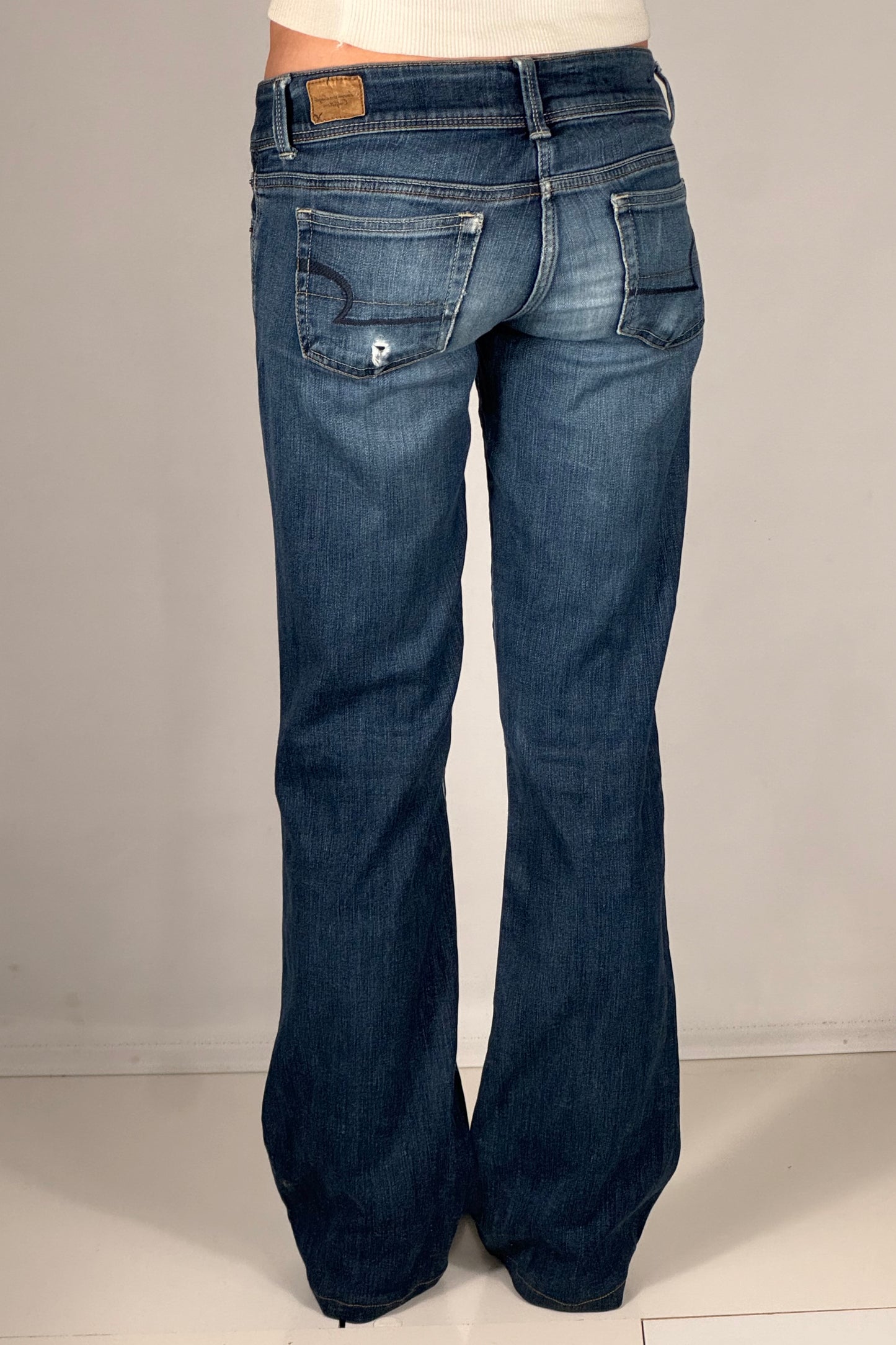 Lavlivede jeans str: XS