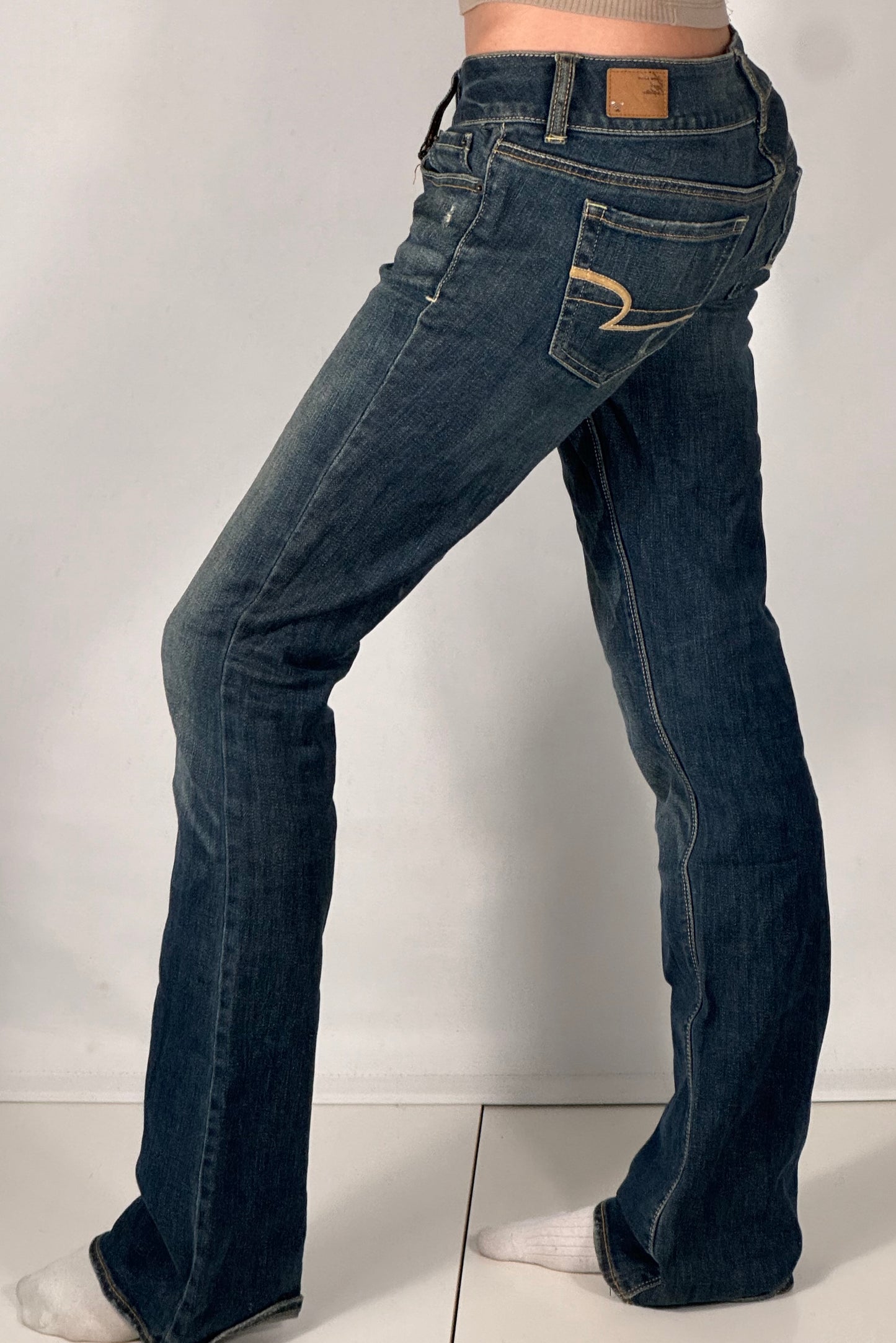 Lågmidjade jeans stl: S