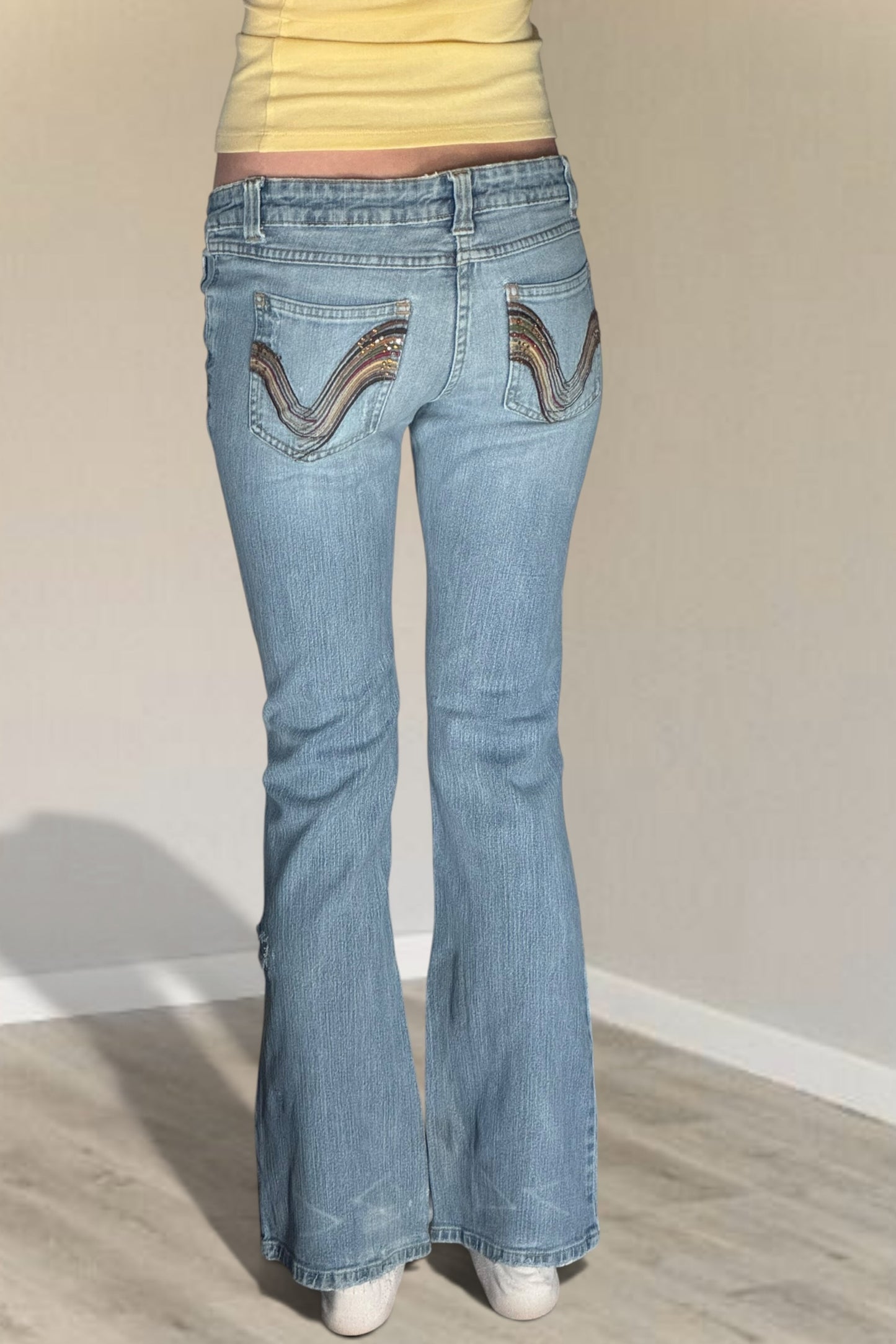 Lågmidjade jeans stl: XS