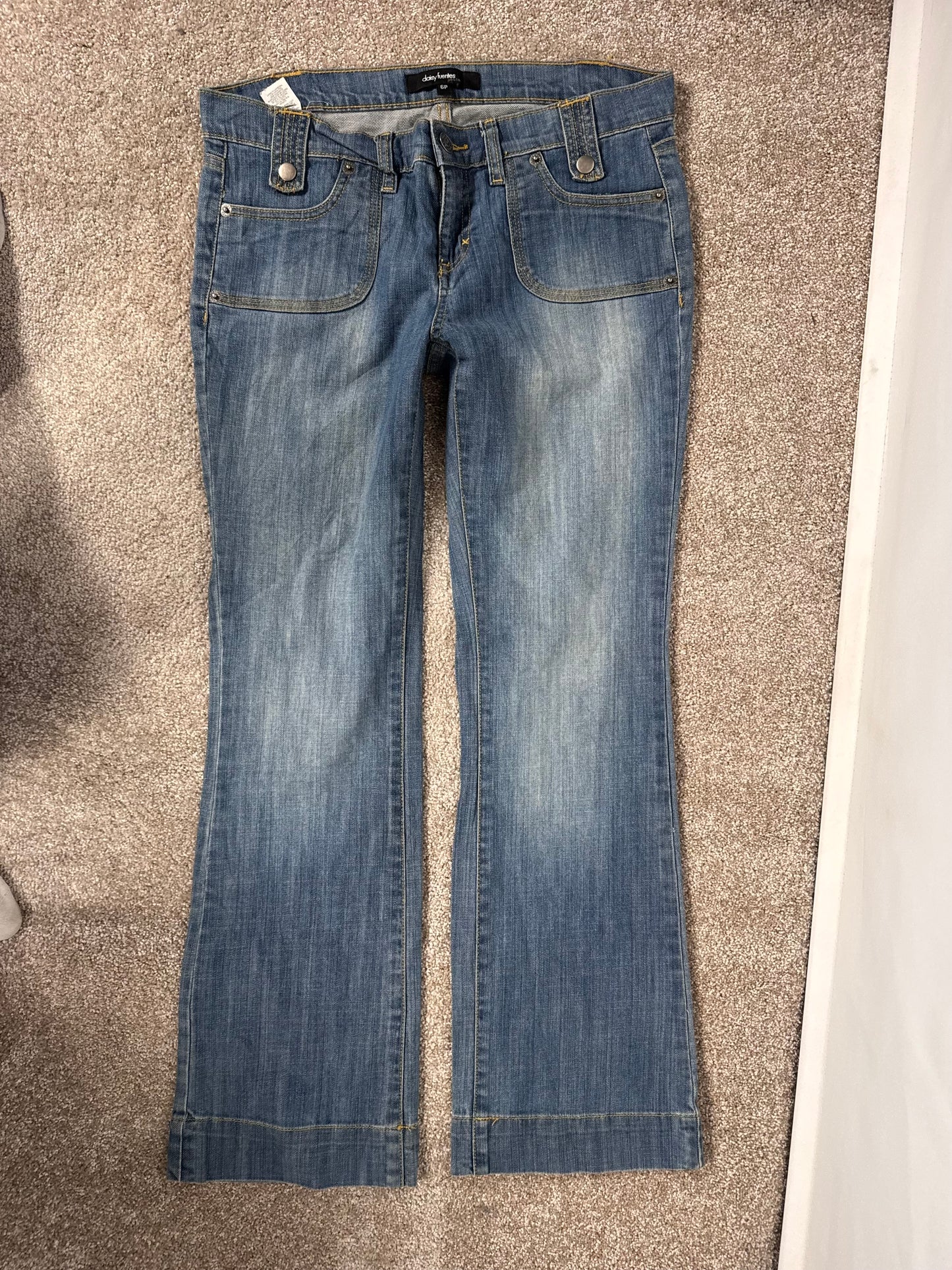 Lågmidjade jeans stl: S