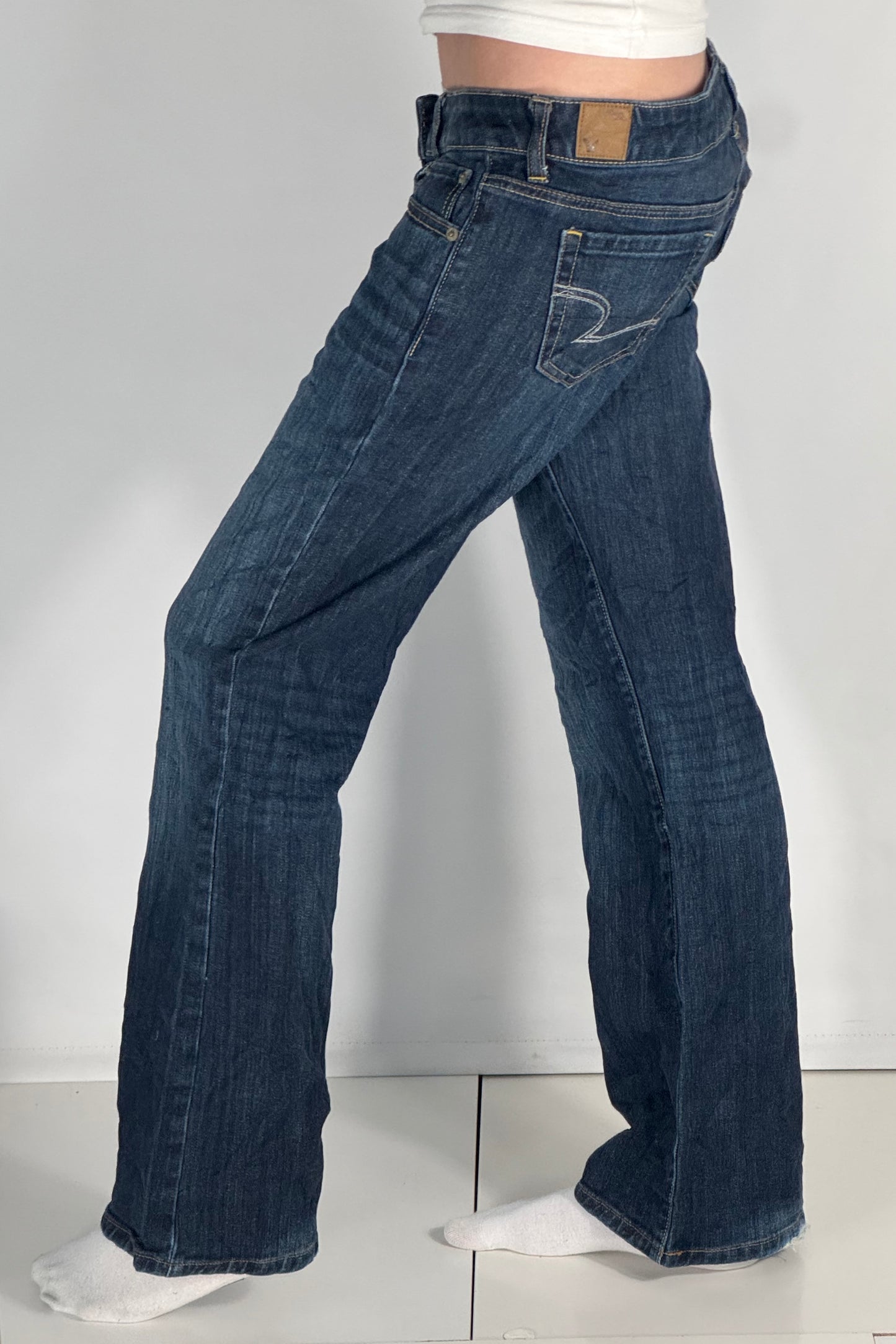Lågmidjade jeans stl: M
