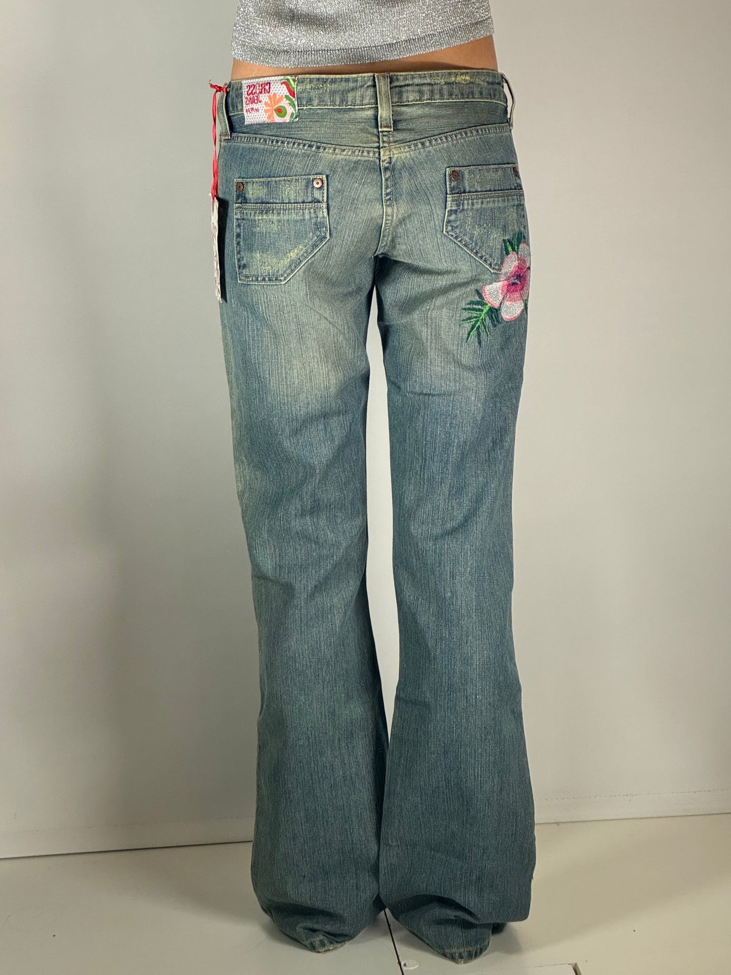 Lågmidjade jeans stl: S