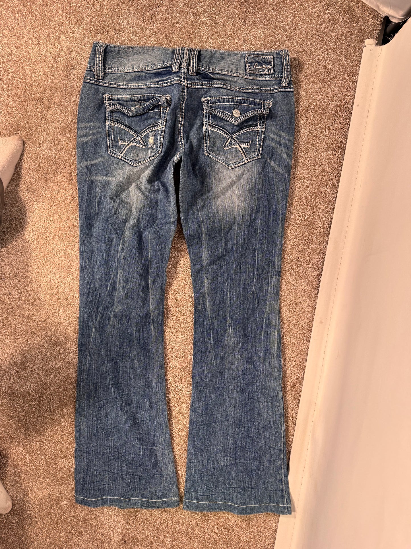 Lågmidjade jeans stl: M