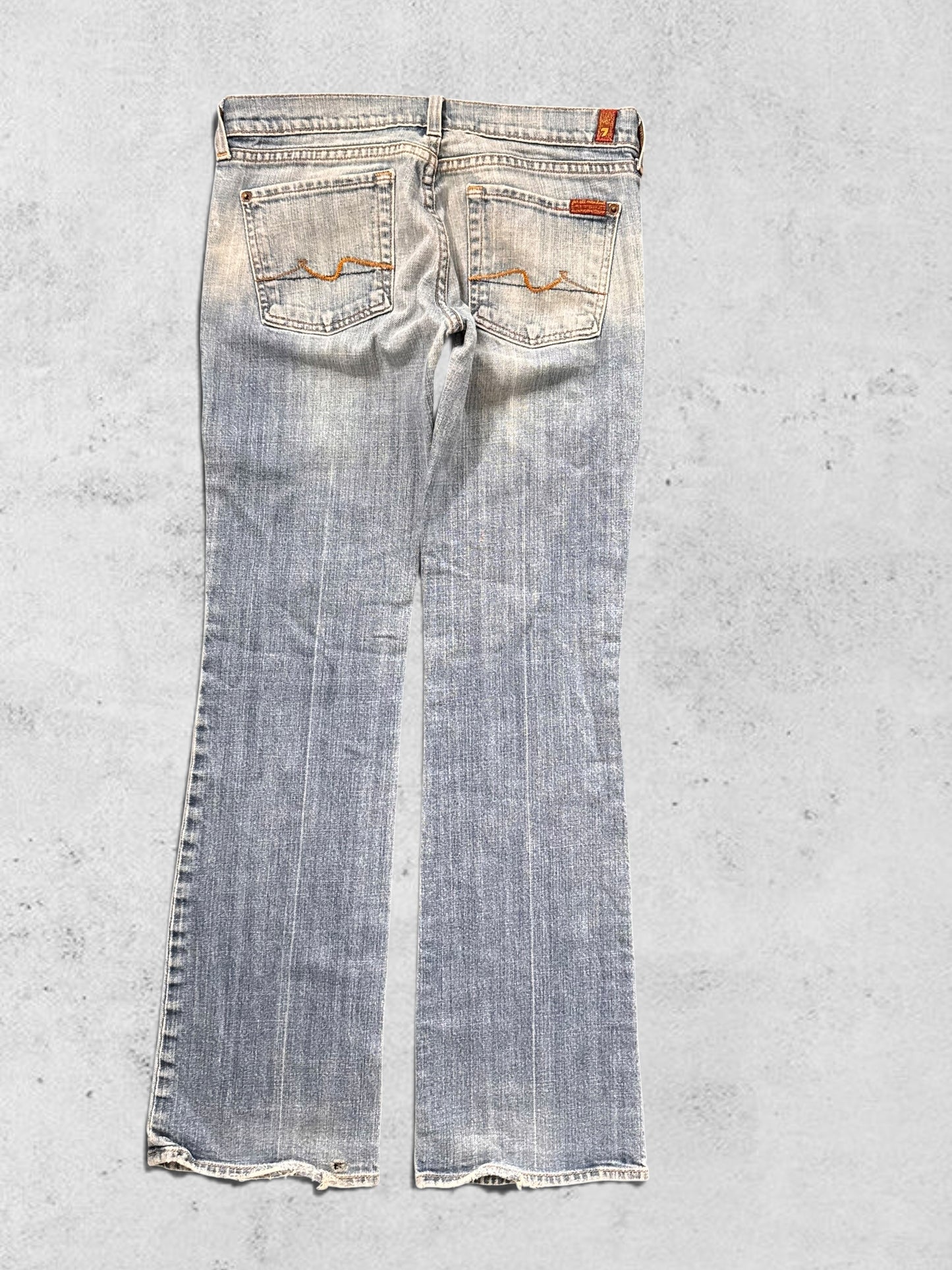 Lågmidjade jeans stl: S