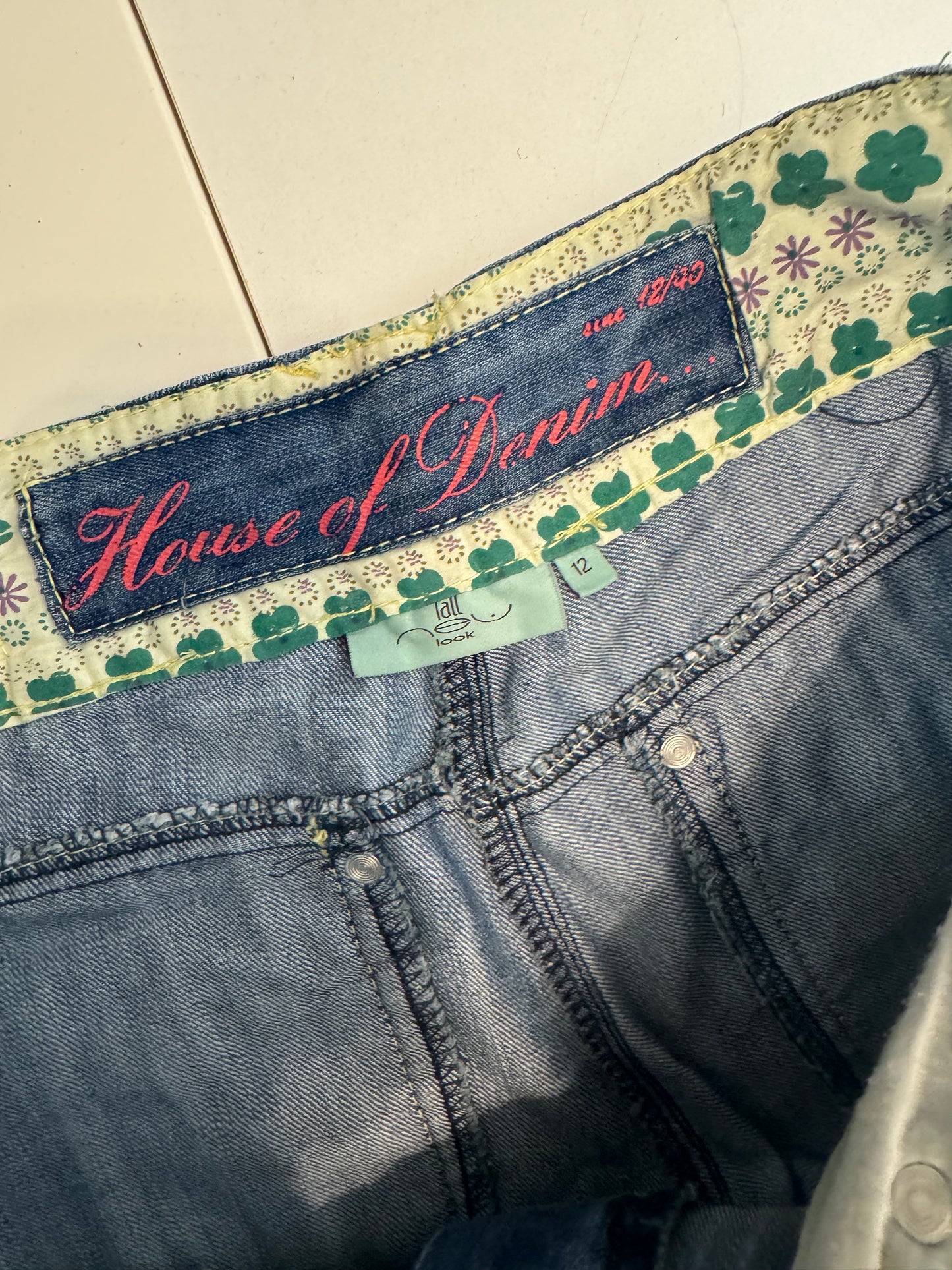 Lågmidjade jeans stl: M/L