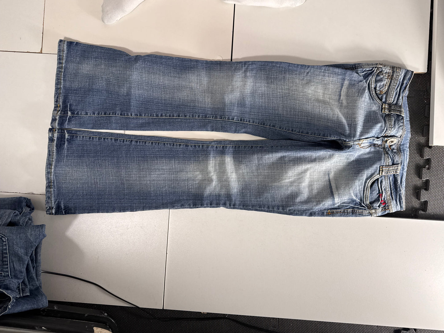 Lågmidjade jeans stl: S