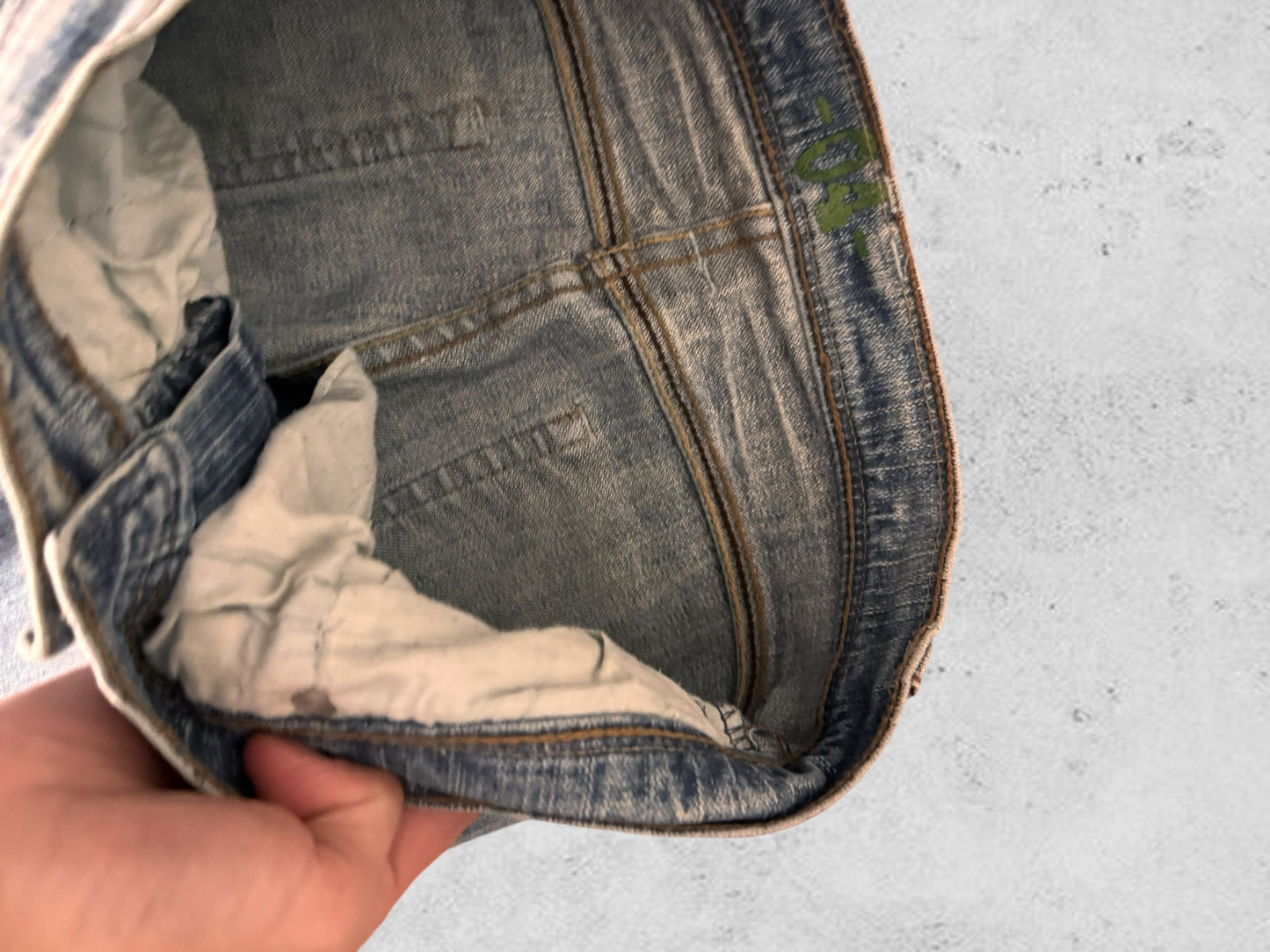 Lågmidjade jeans stl: XS