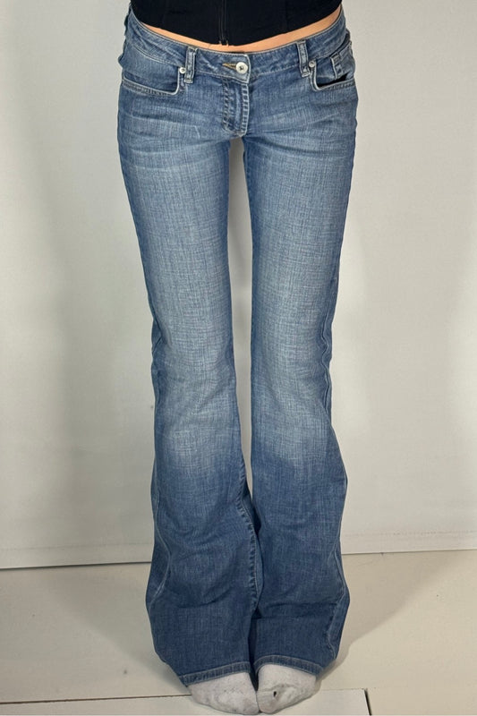 Lågmidjade jeans stl: S