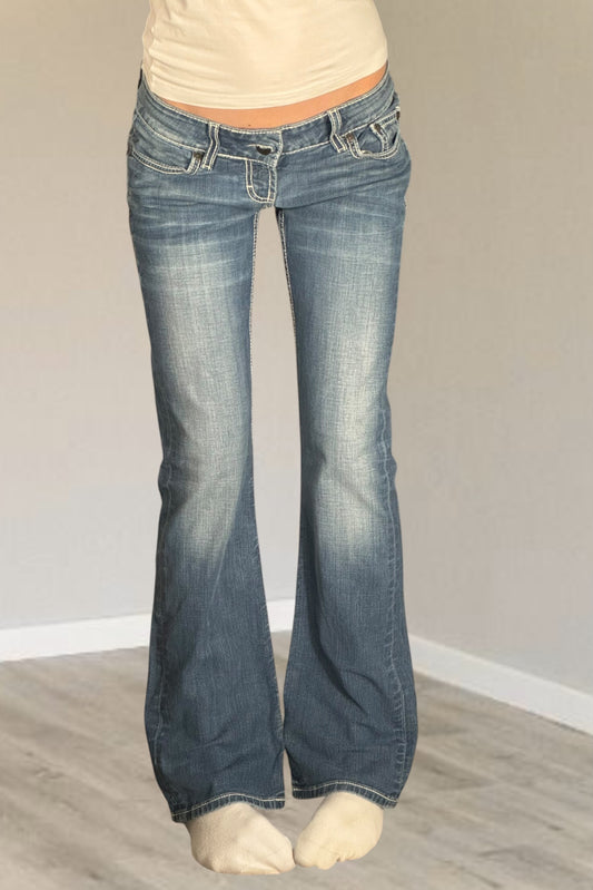 Lågmidjade jeans stl: XS