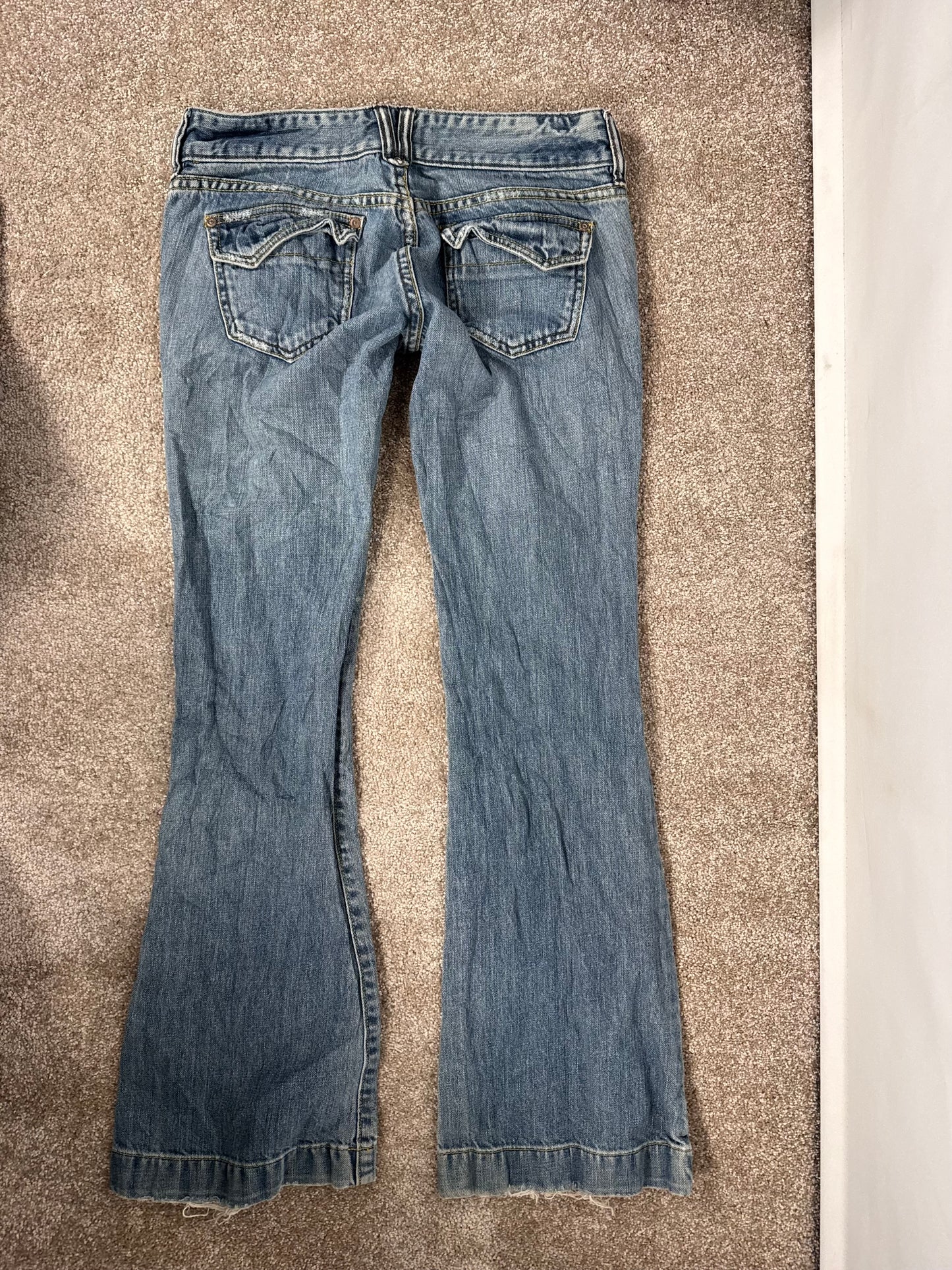 Lågmidjade jeans stl: S