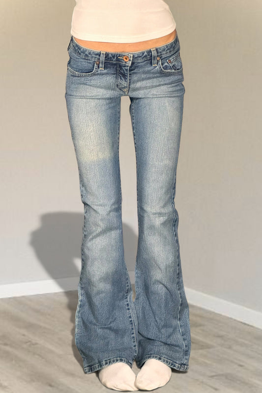 Lågmidjade jeans stl: XS