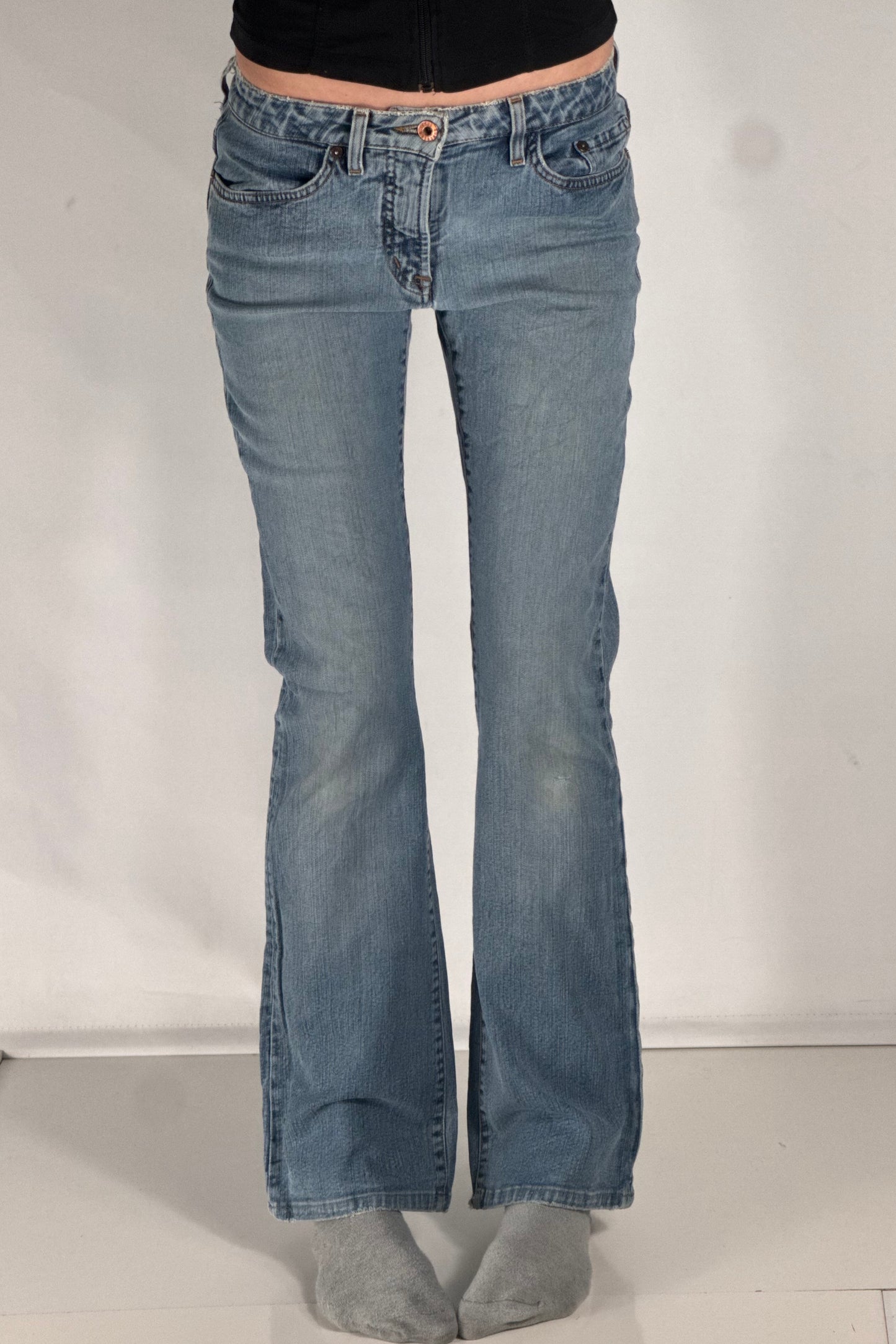 Lågmidjade jeans stl: XS