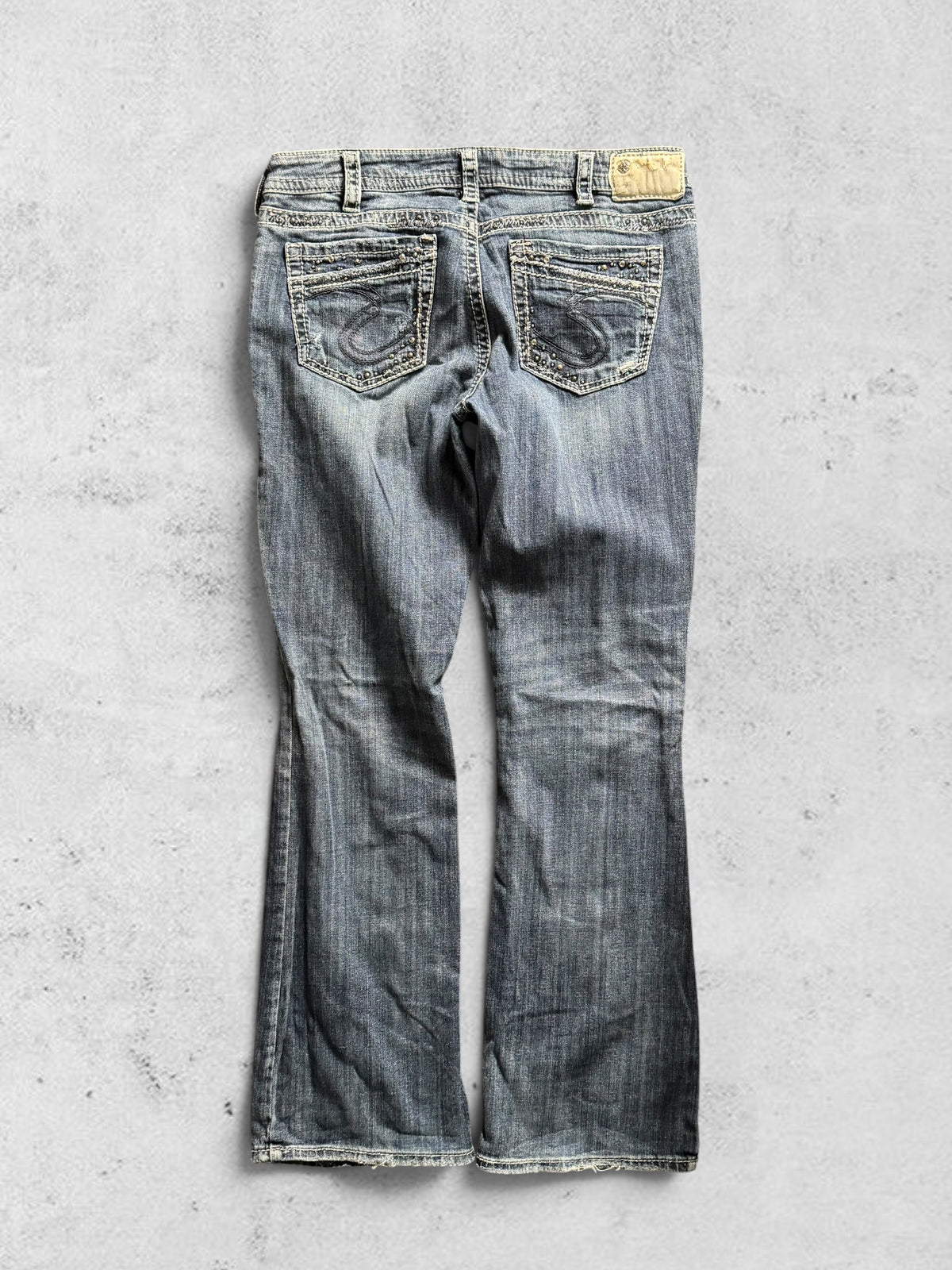 Lågmidjade jeans stl: M
