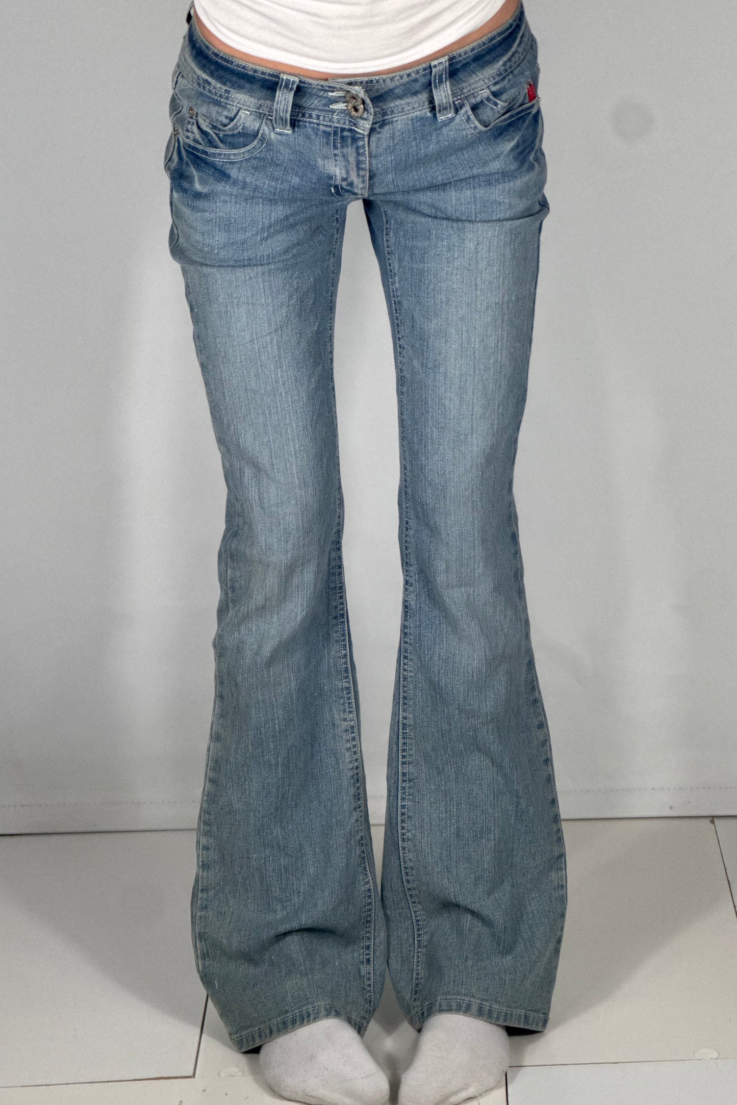 Lågmidjade jeans stl: XS