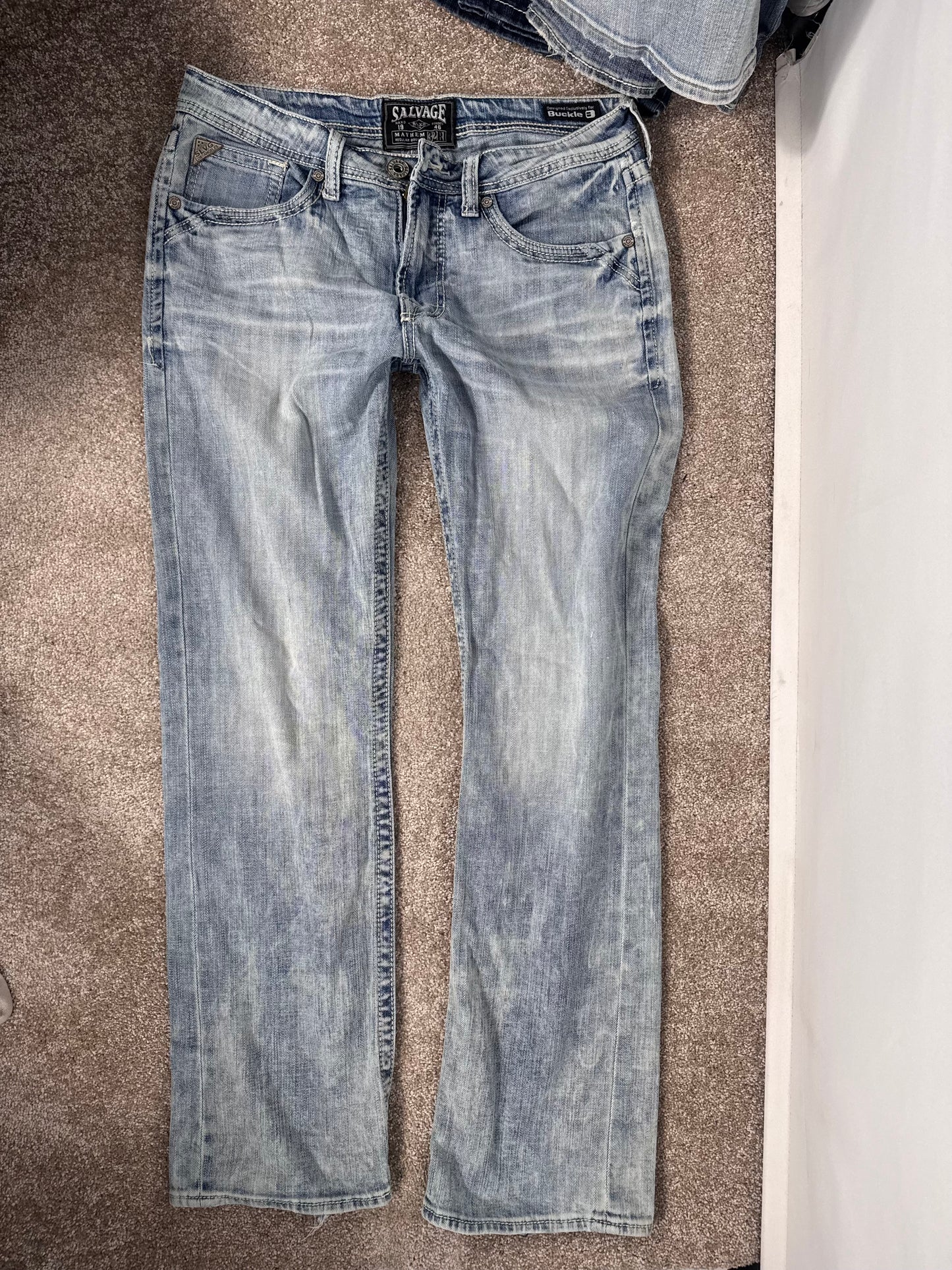 Lågmidjade jeans stl: M