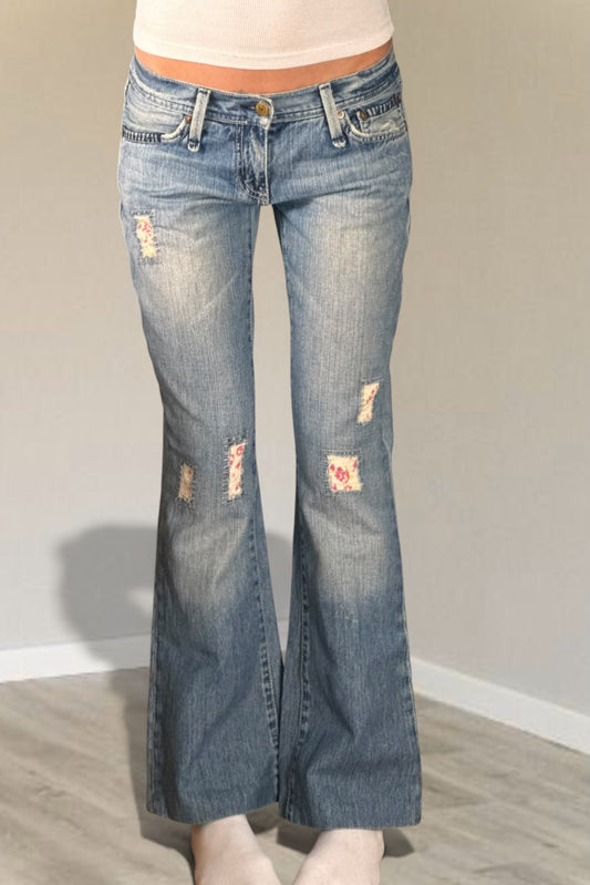 Lågmidjade jeans stl: XS
