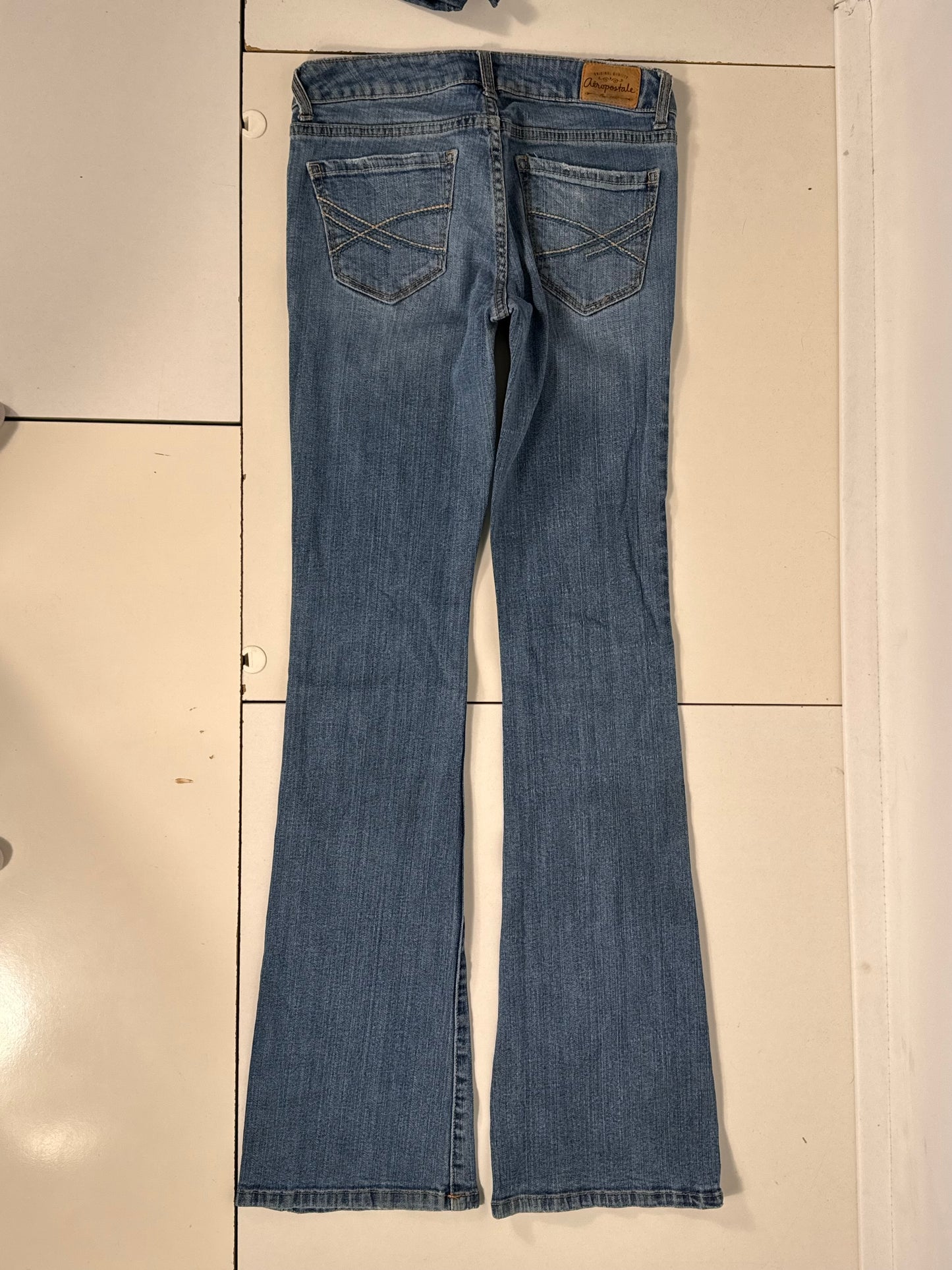 Lavlivede jeans str: XXS