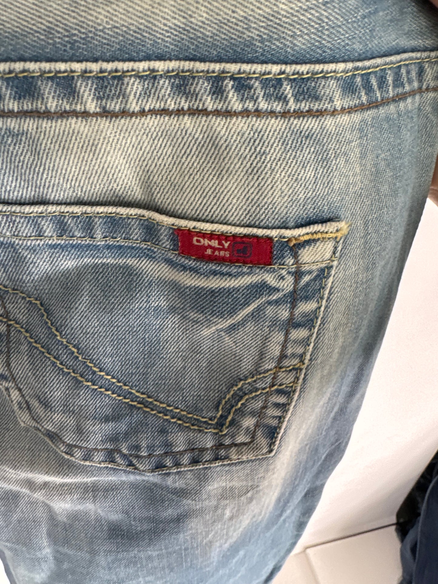 Lågmidjade jeans stl: S