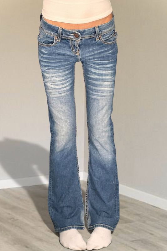 Lågmidjade jeans stl: S