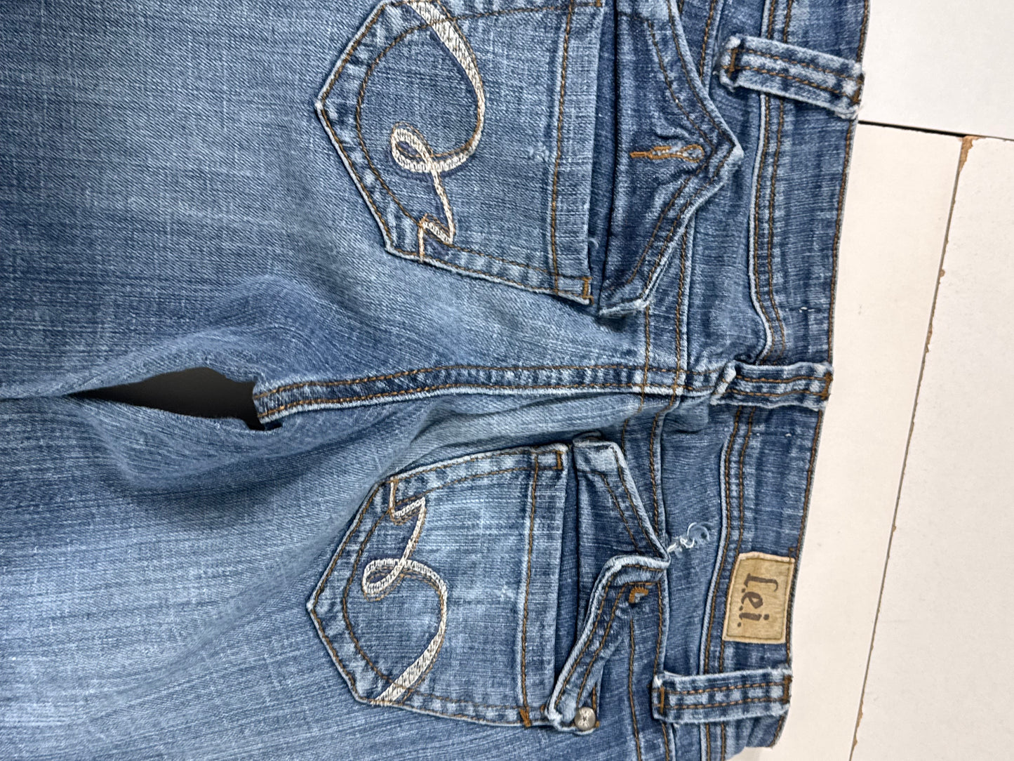 Lågmidjade jeans stl: XS