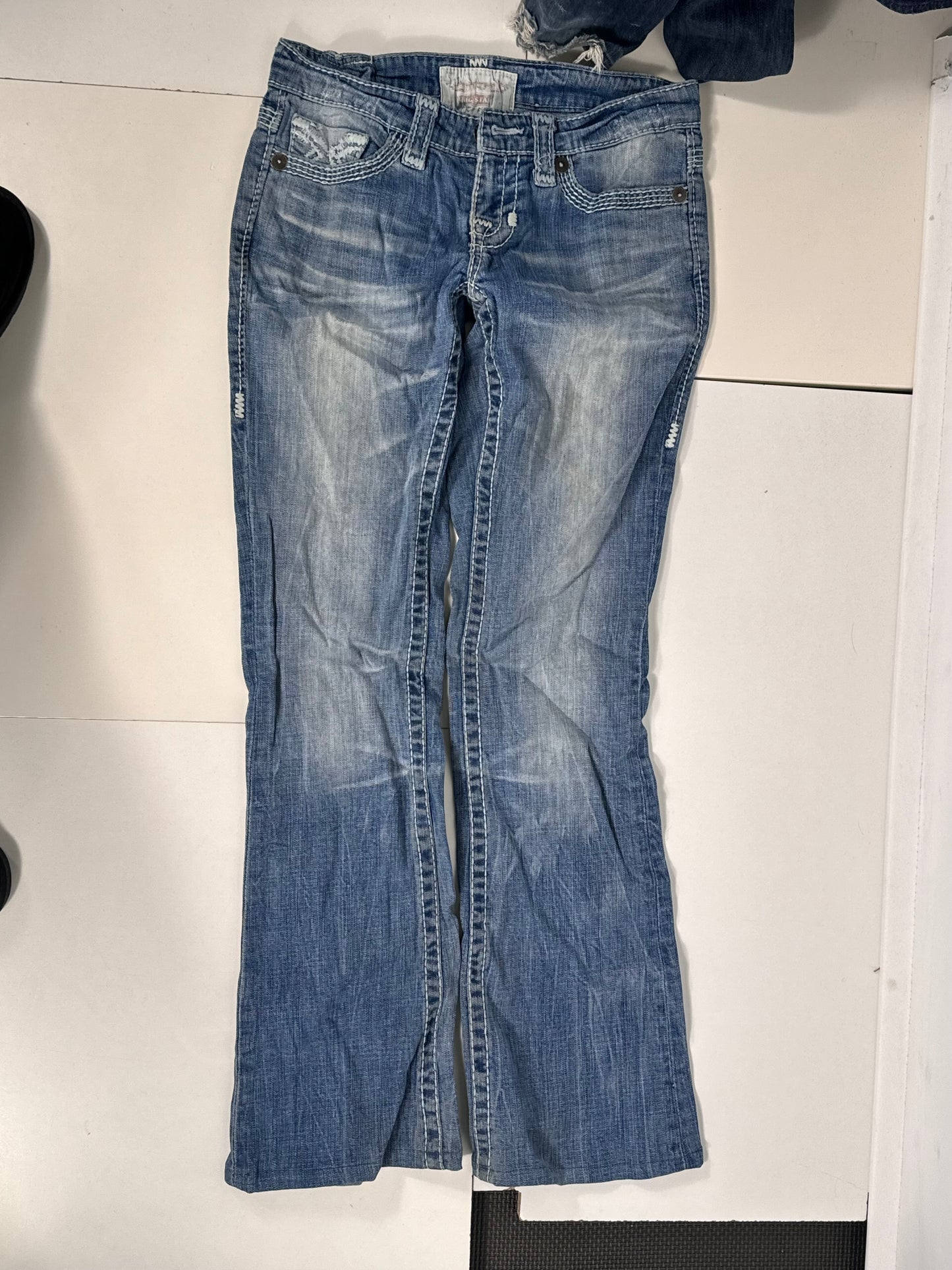 Lågmidjade jeans stl: S