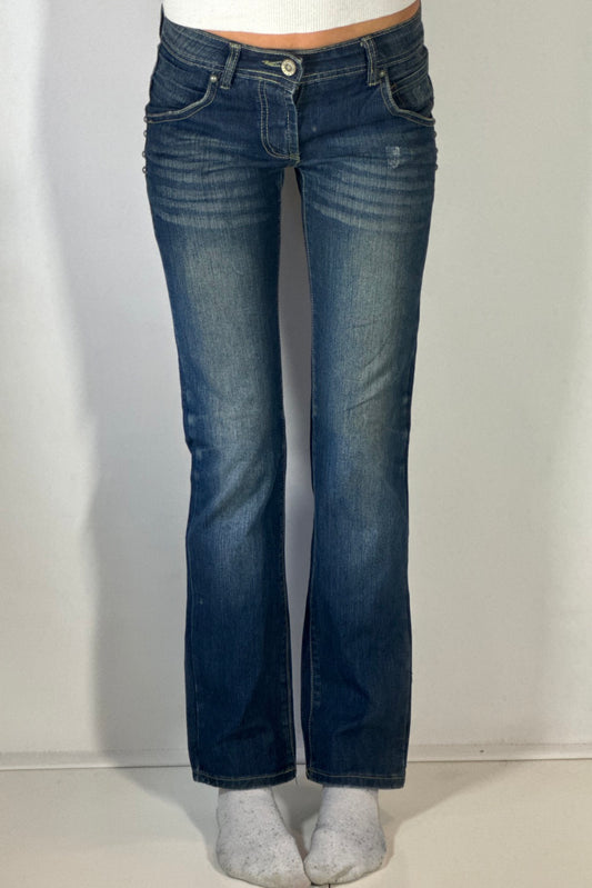 Lågmidjade jeans stl: XS
