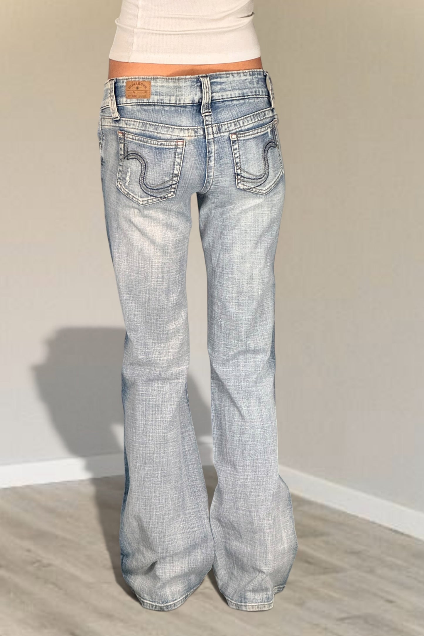 Lågmidjade jeans stl: S