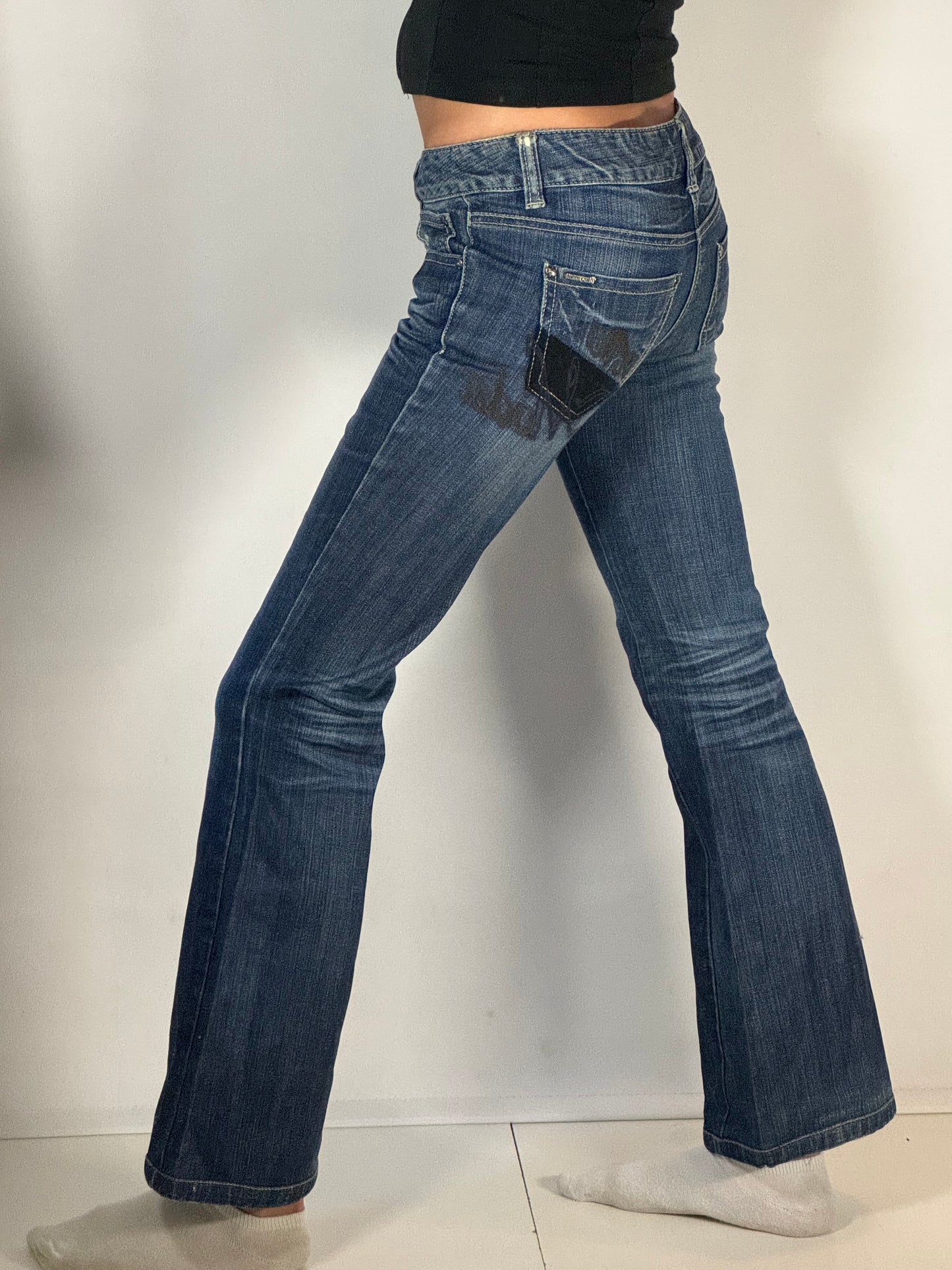 Lågmidjade jeans stl: XS