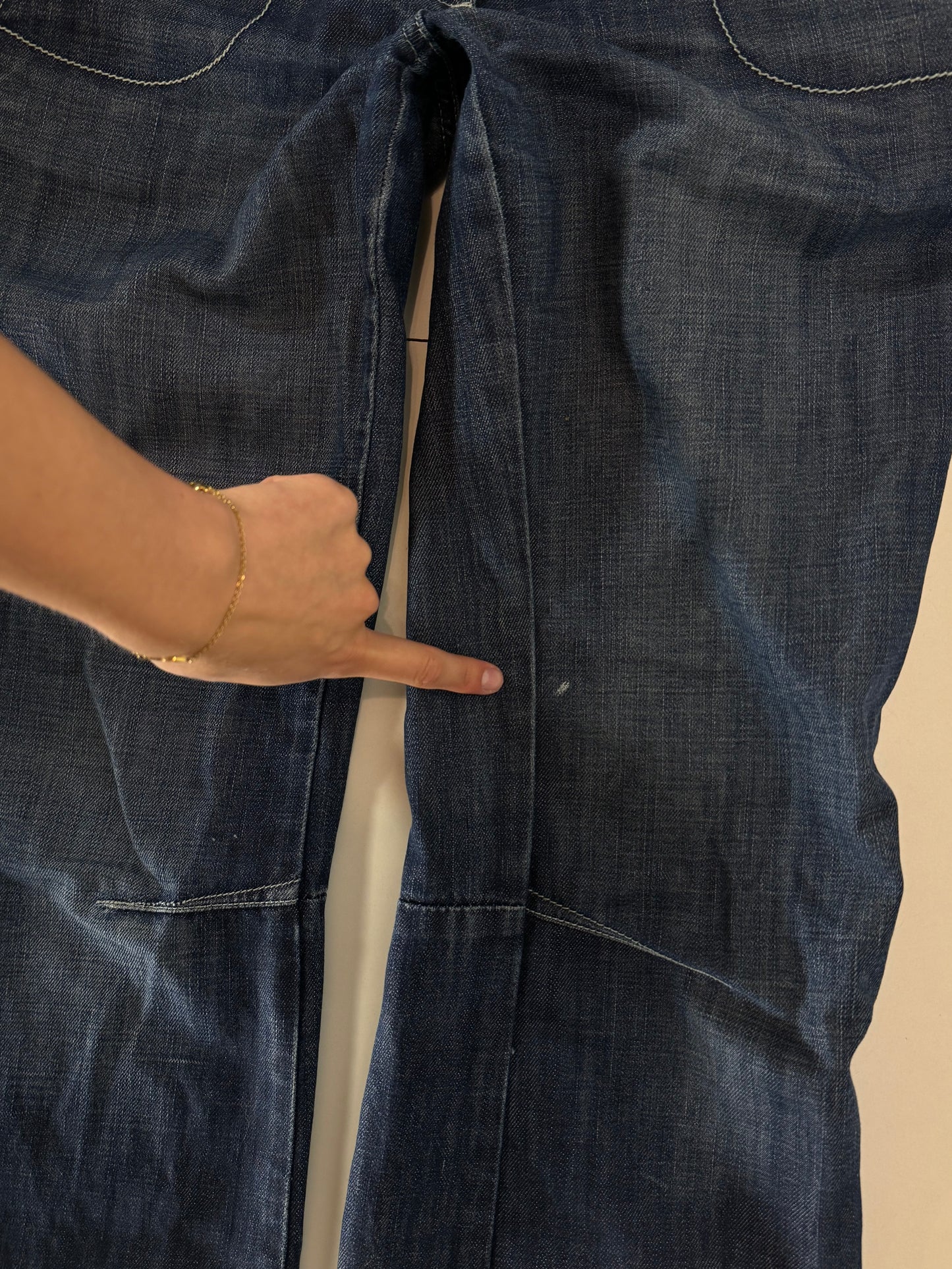 Lågmidjade jeans stl: S