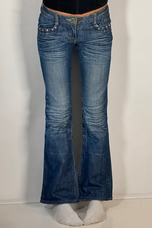 Lågmidjade jeans stl: XXS