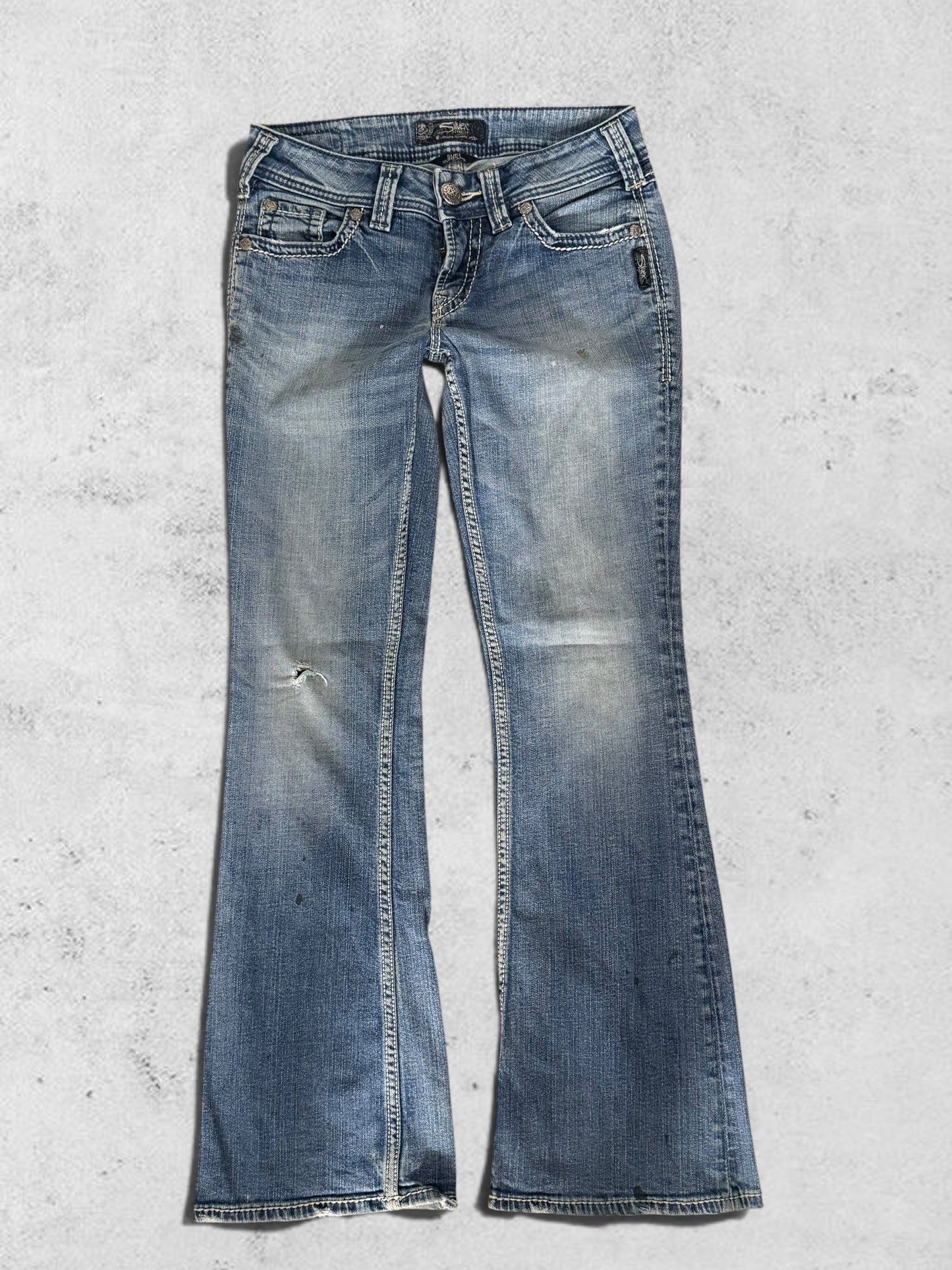 Lågmidjade jeans stl: XS