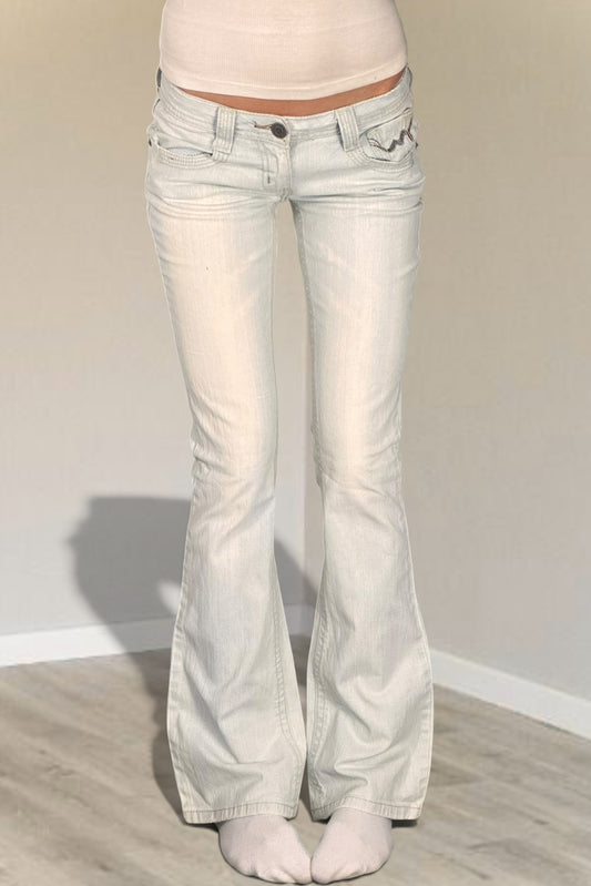 Lågmidjade jeans stl: XS
