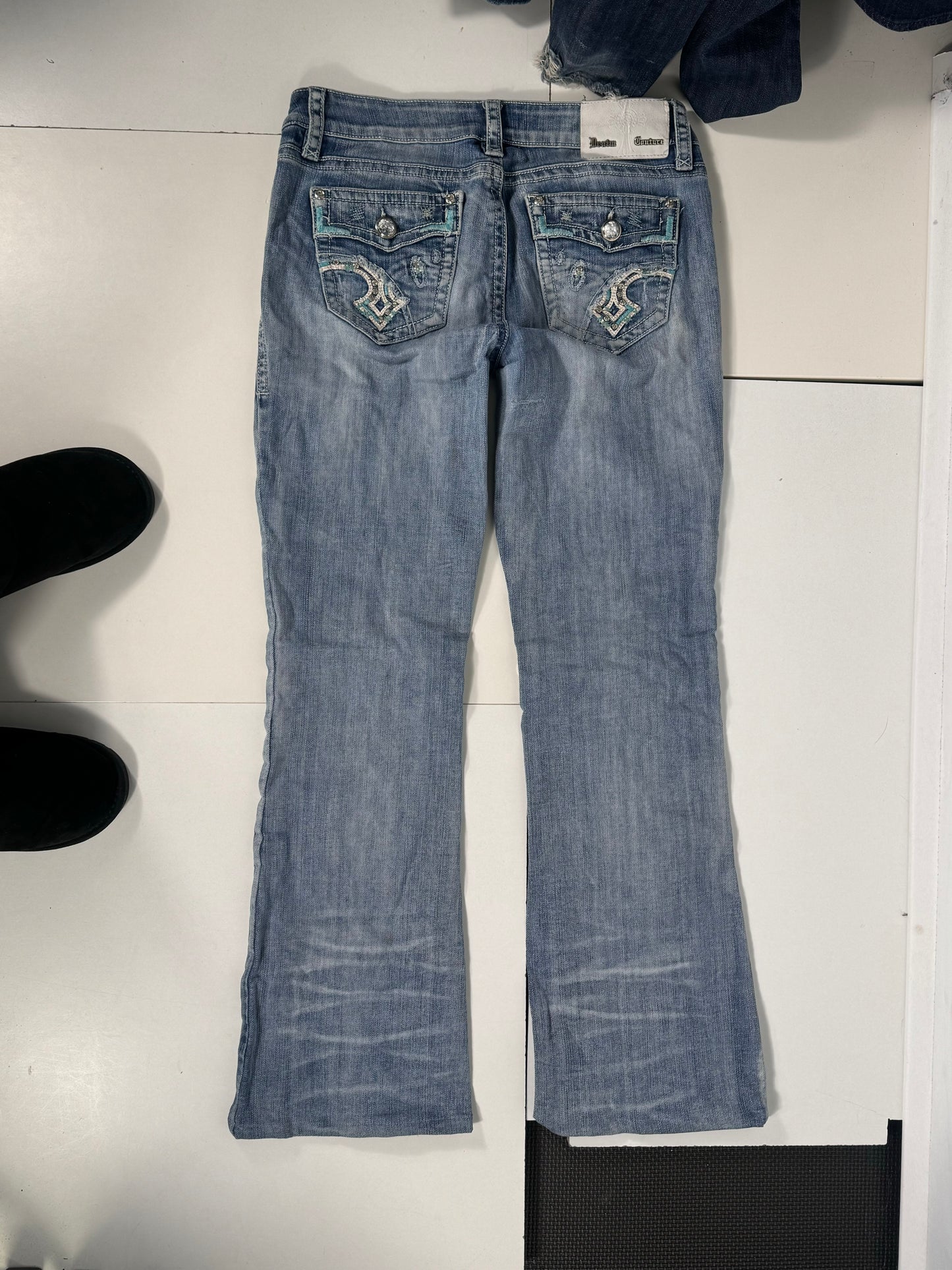Lågmidjade jeans stl: M