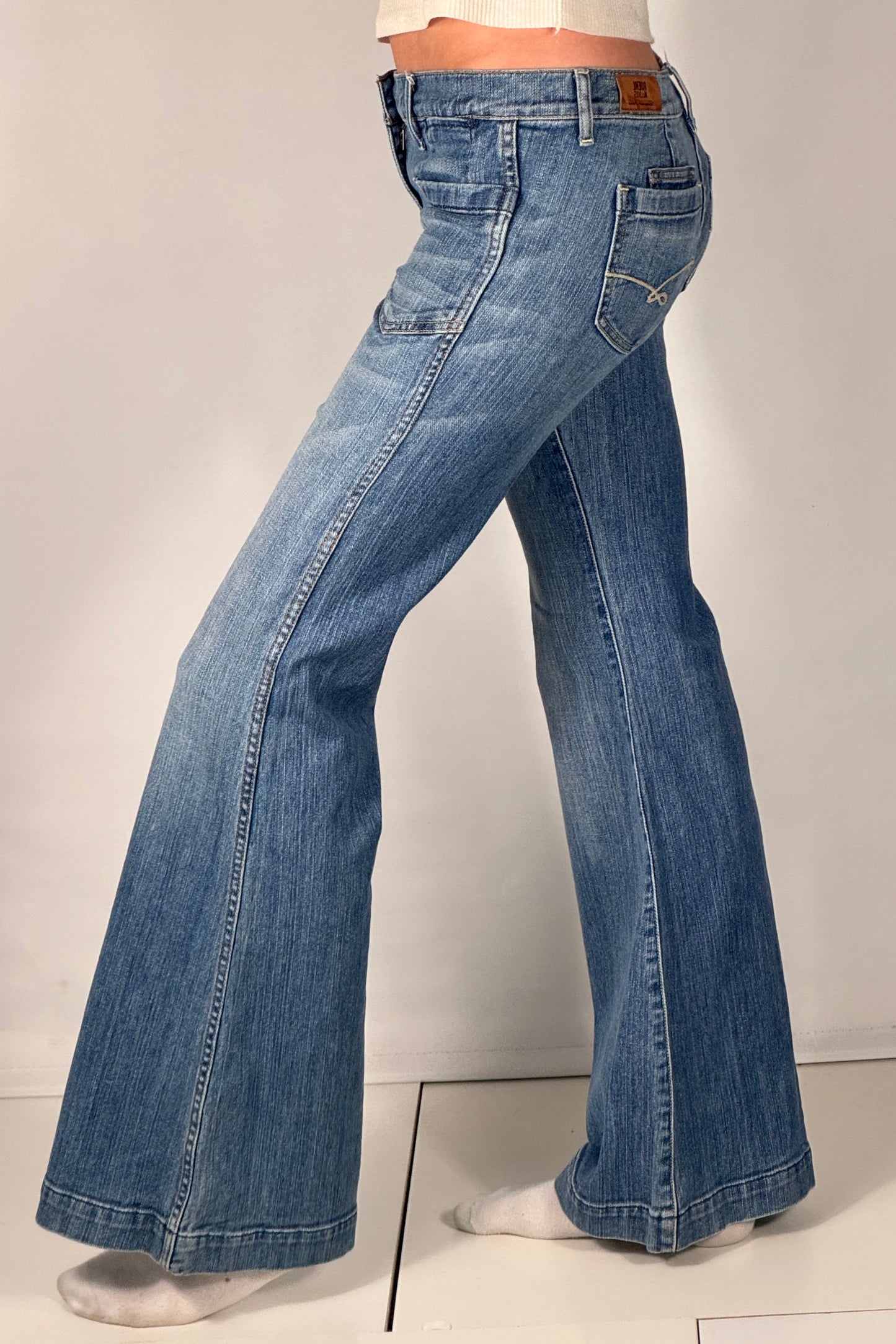 Lågmidjade jeans stl: XS