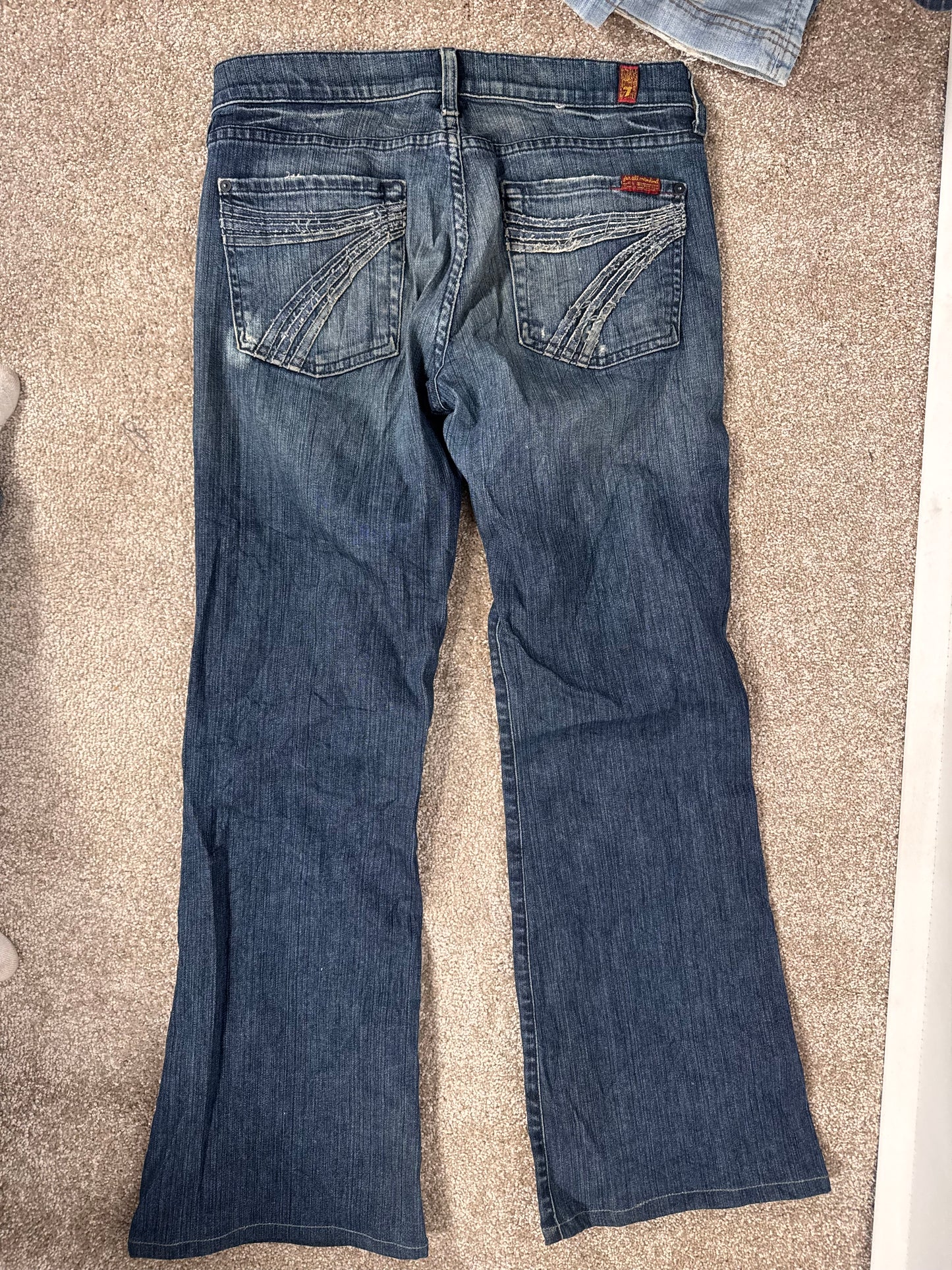 Lågmidjade jeans stl: S/M