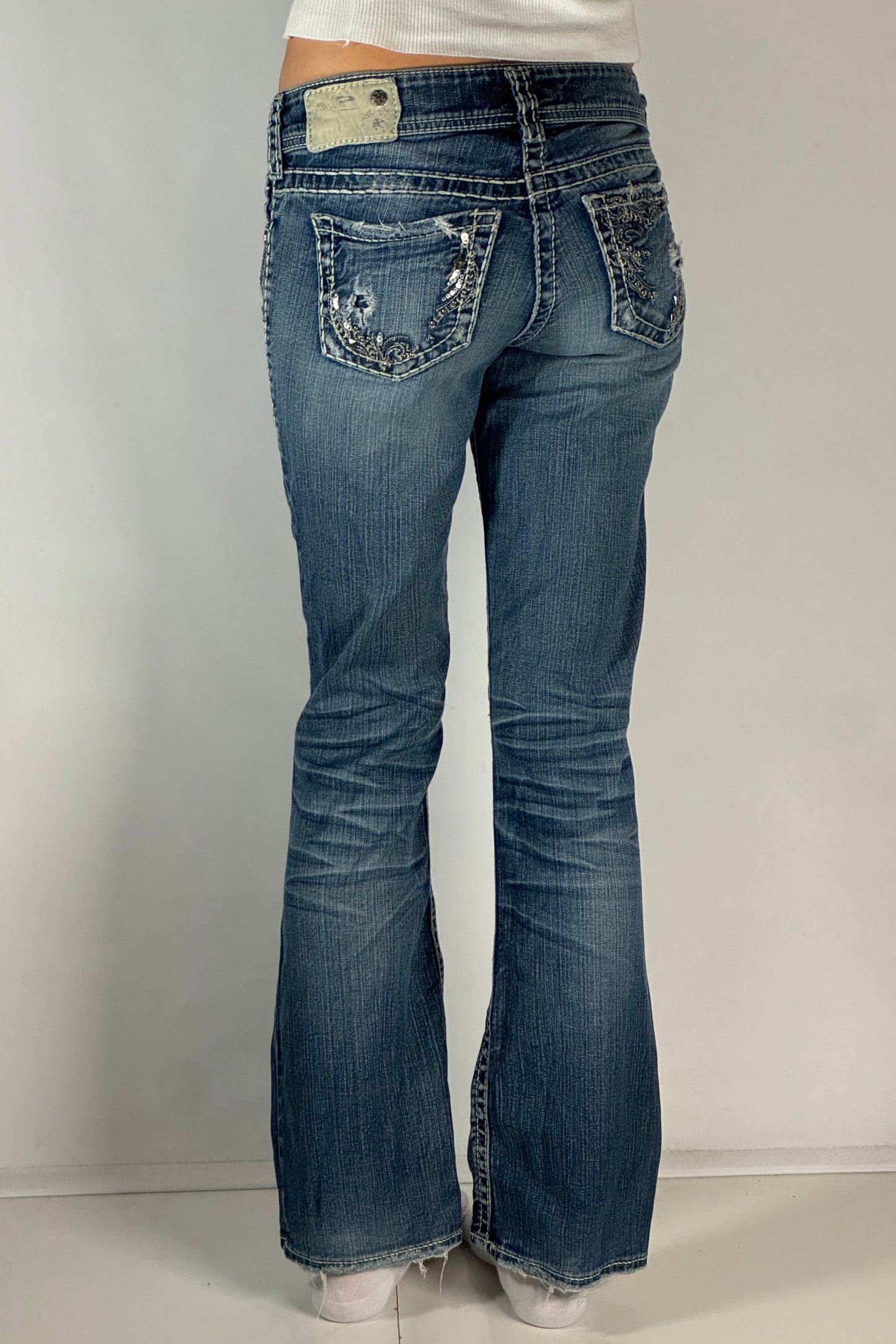 Lågmidjade jeans stl: XS