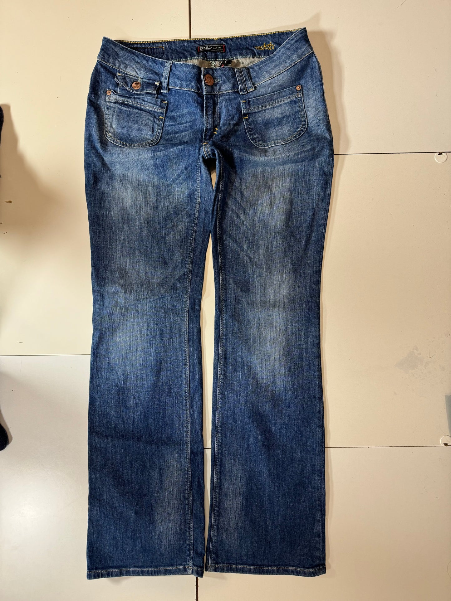 Lågmidjade jeans stl: L