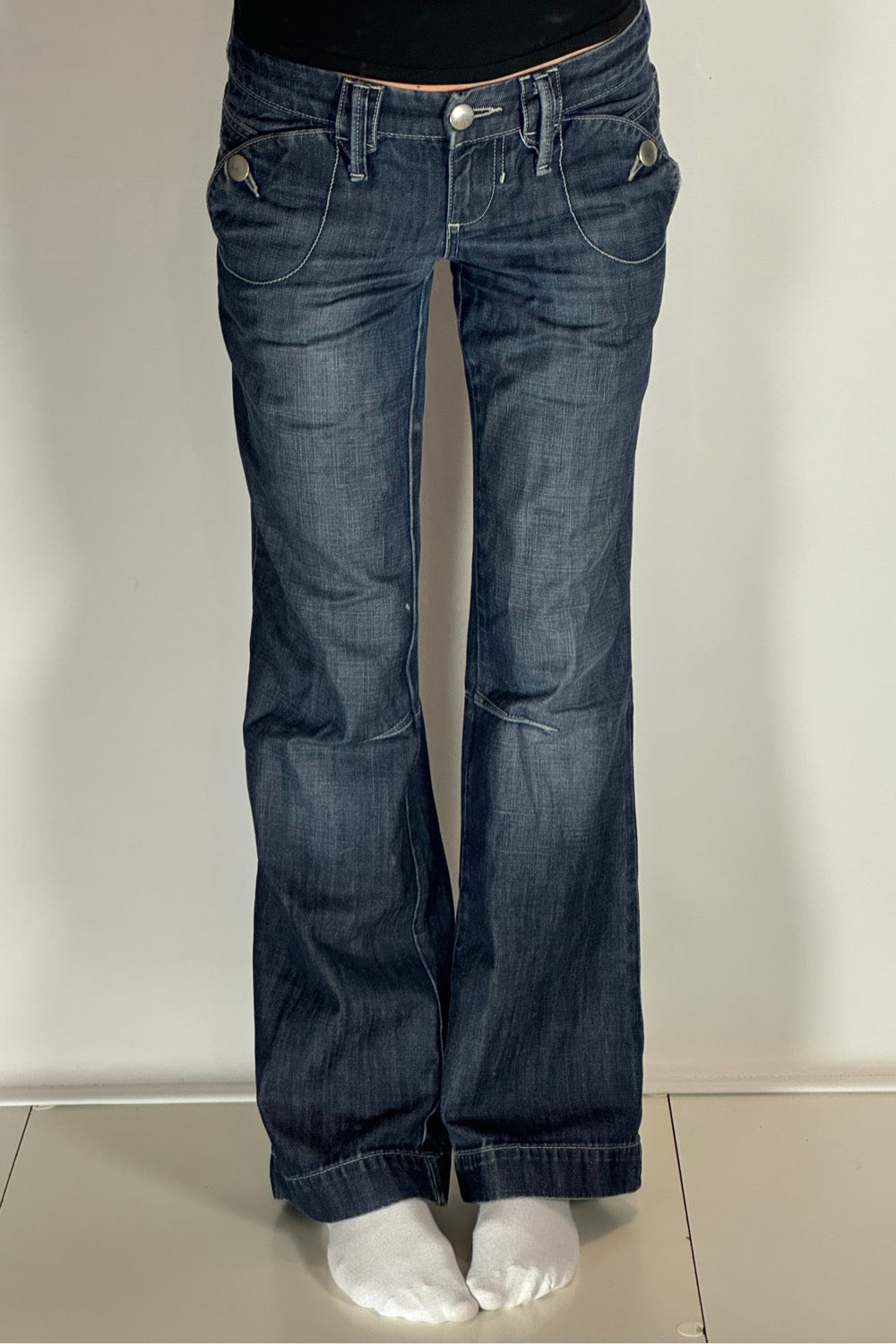 Lågmidjade jeans stl: S